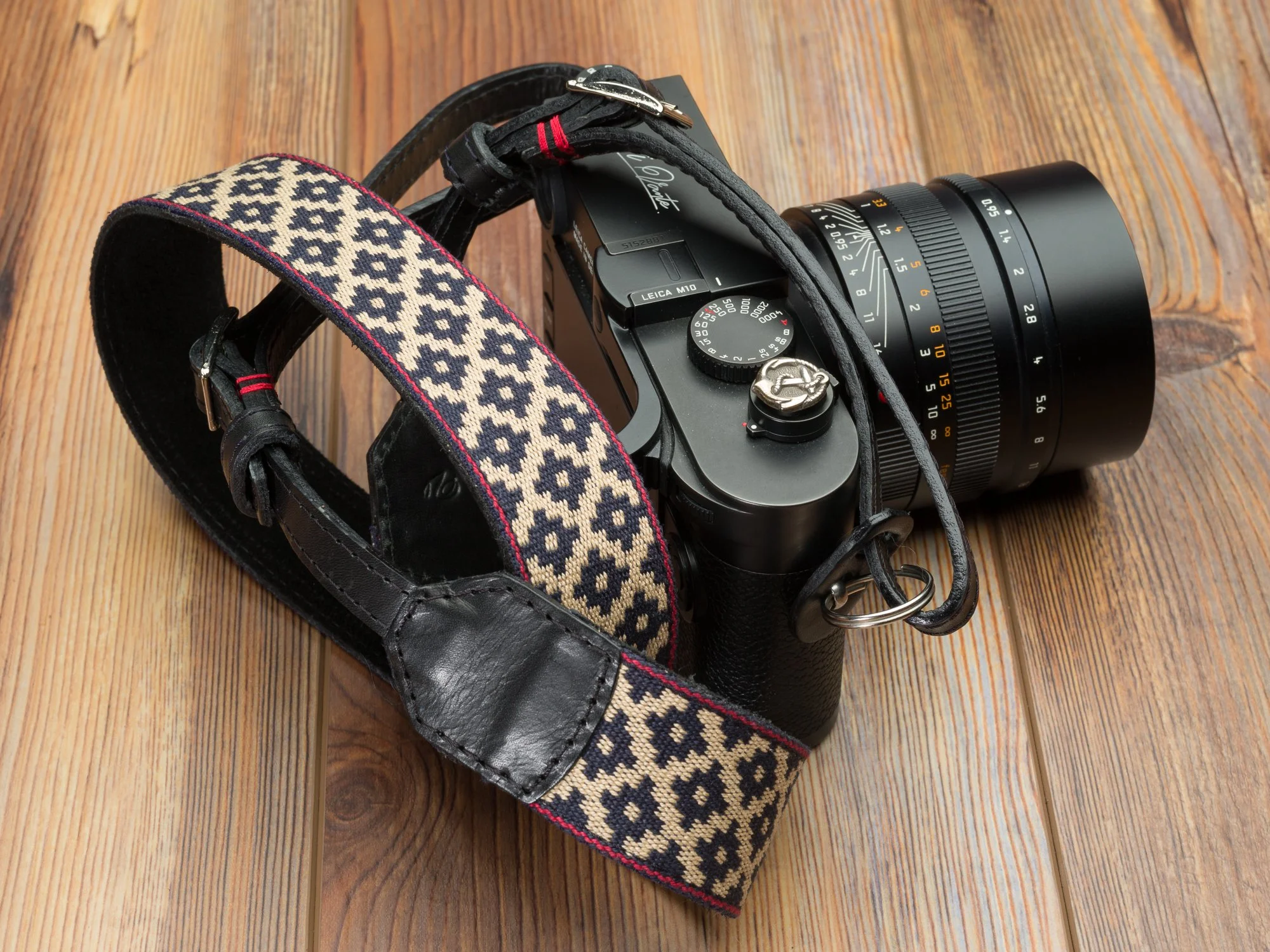 Vi Vante Gaucho Buenos Aires Leather Camera Strap ends 12.JPG