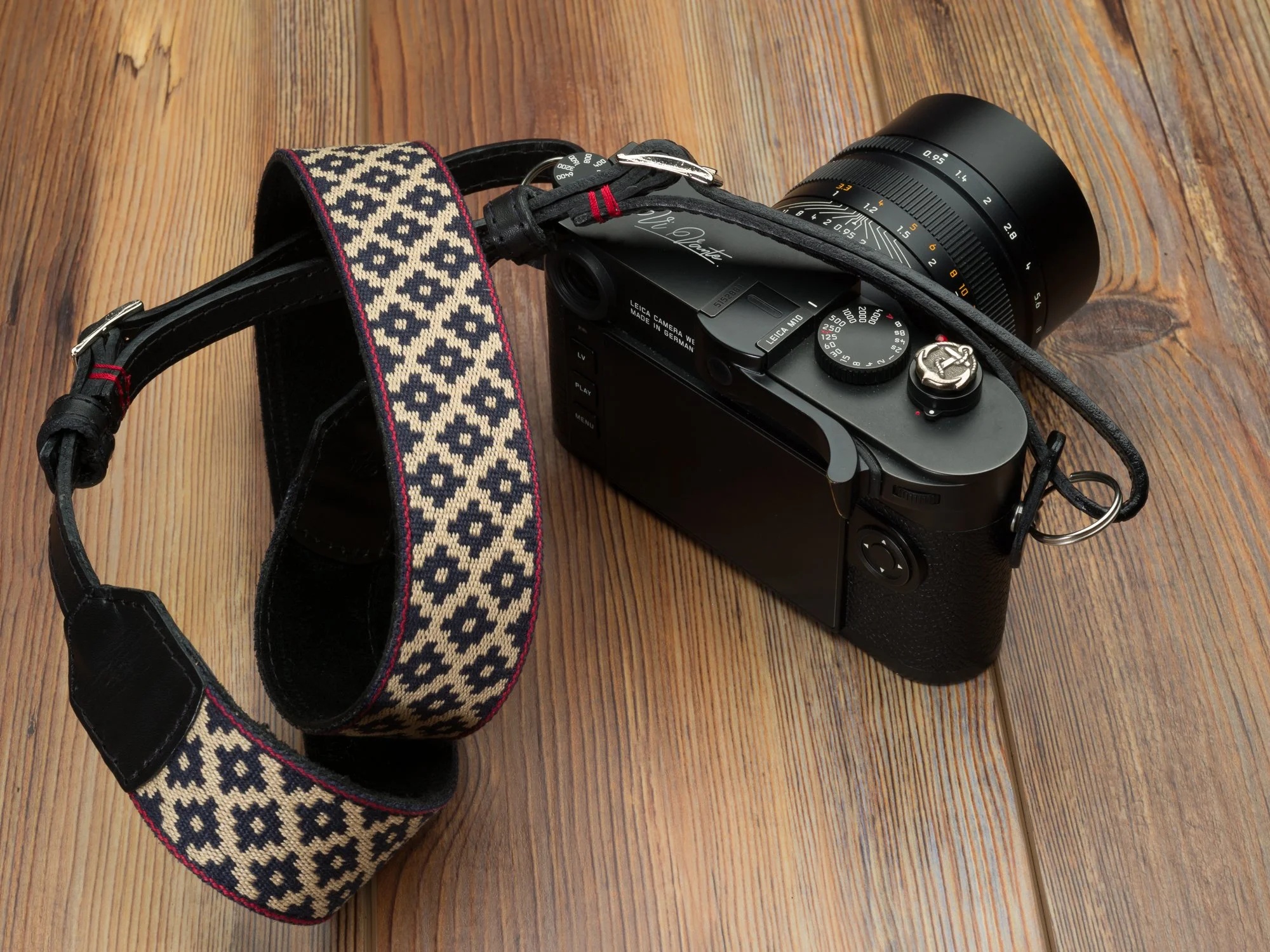 Vi Vante Gaucho Buenos Aires Leather Camera Strap ends 14.JPG