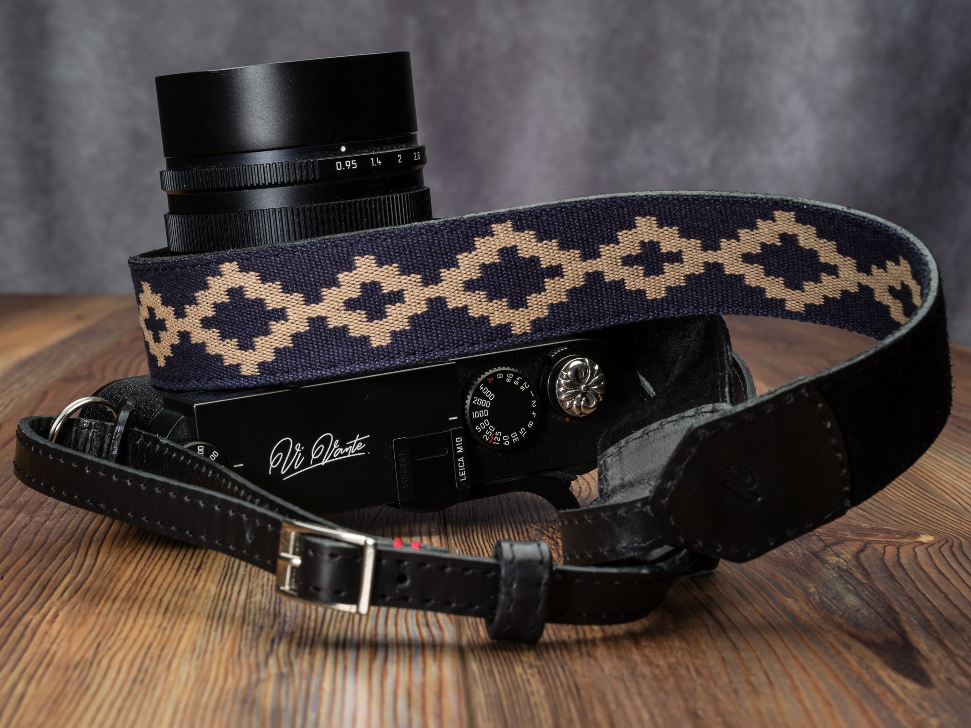 Vi Vante Gaucho La Pampa Camera Strap Leather main 8.JPG