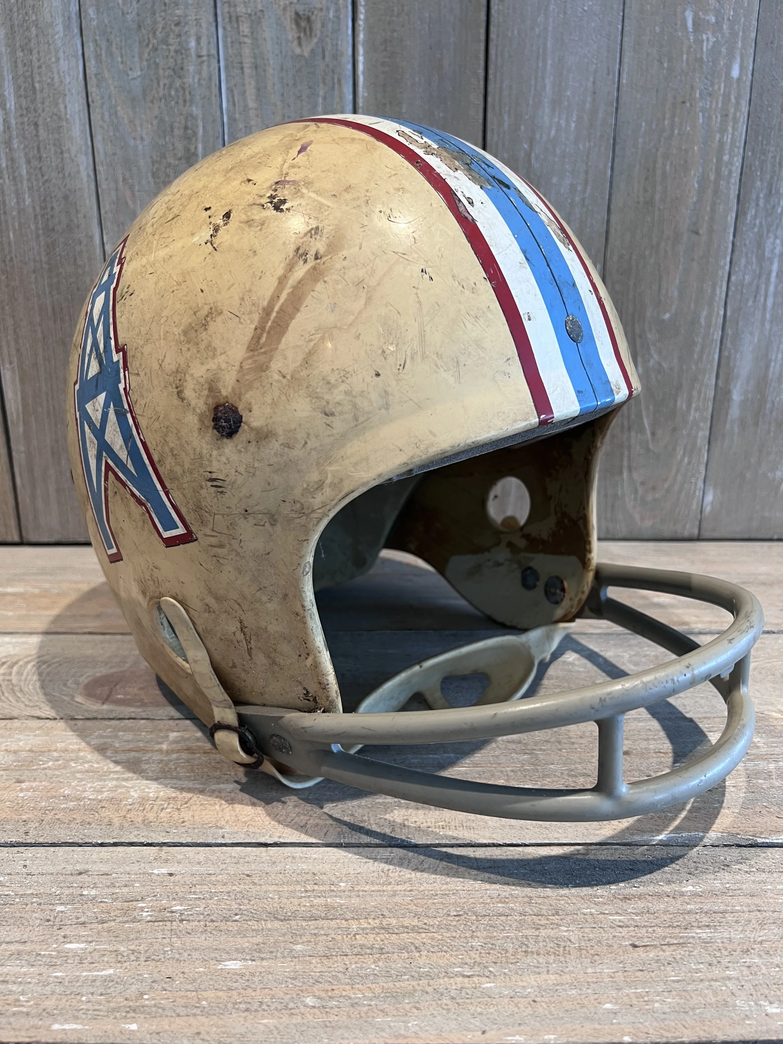 Vintage NFL Houston Oilers Helmet Rehab Vintage NFL Houston Oilers Helmet Rehab
