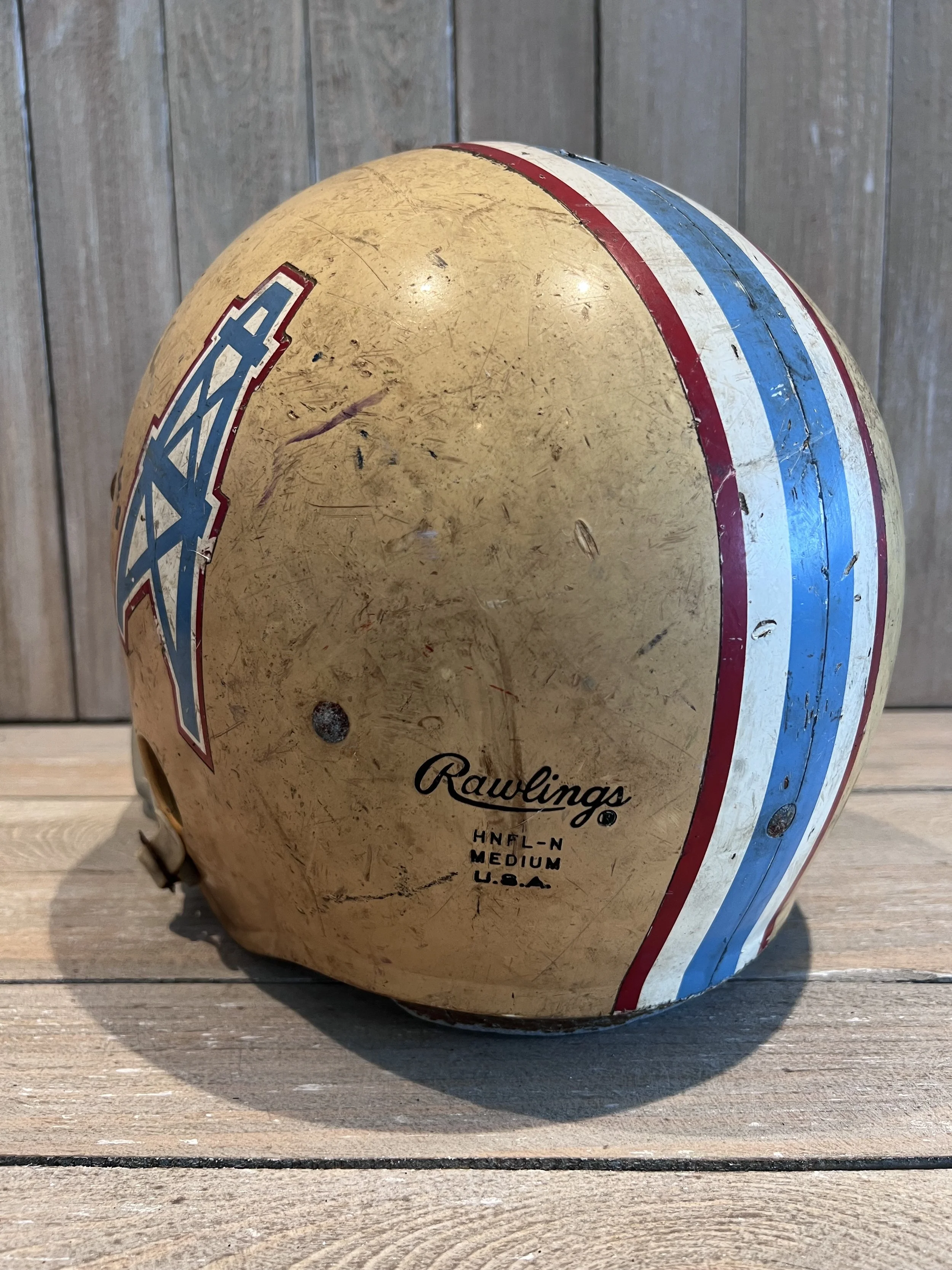 Vintage NFL Houston Oilers Helmet  Rehab