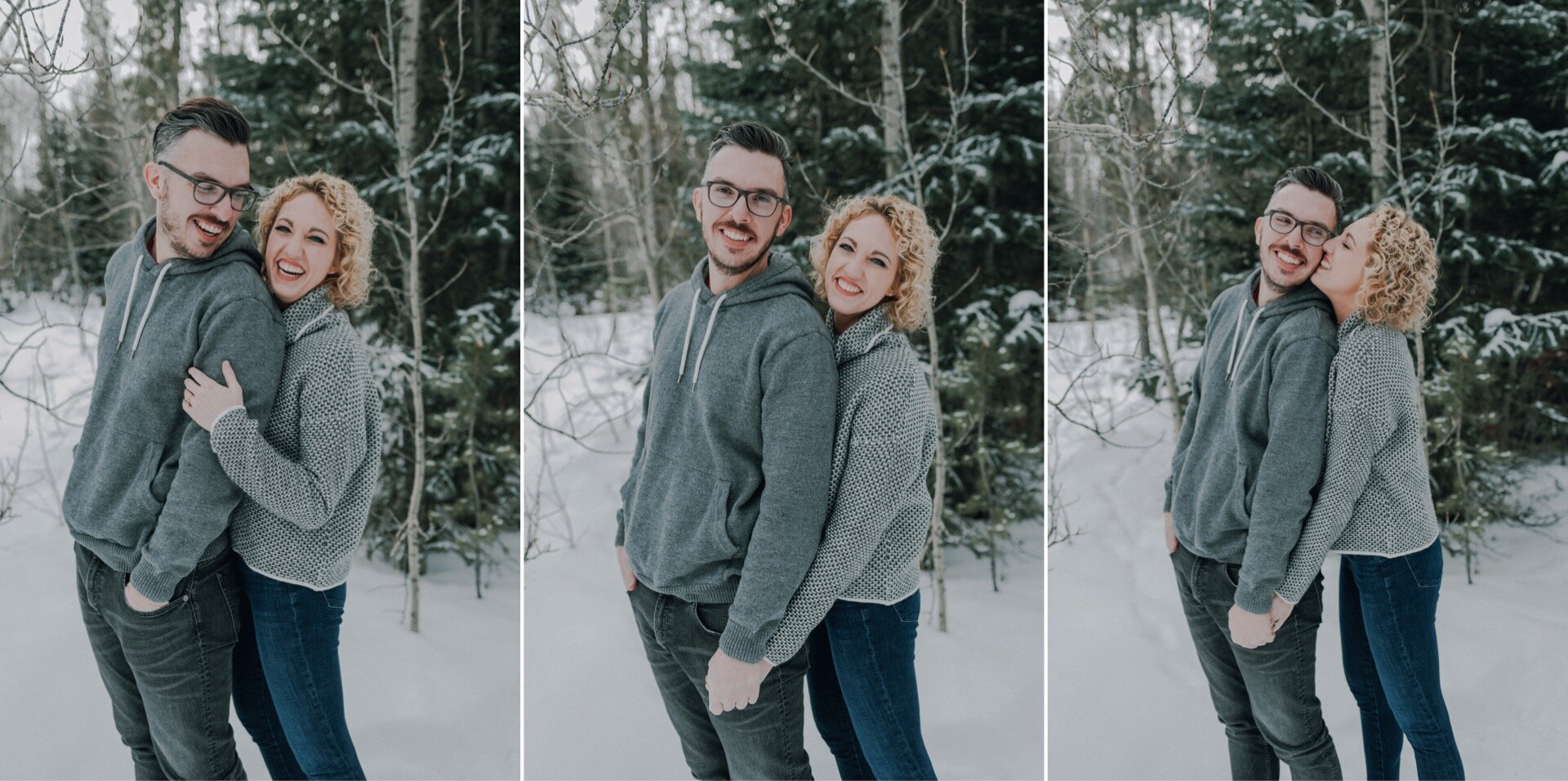 Snowy Mountain Engagement | Colorado Wedding Photographer | Frisco, Colorado