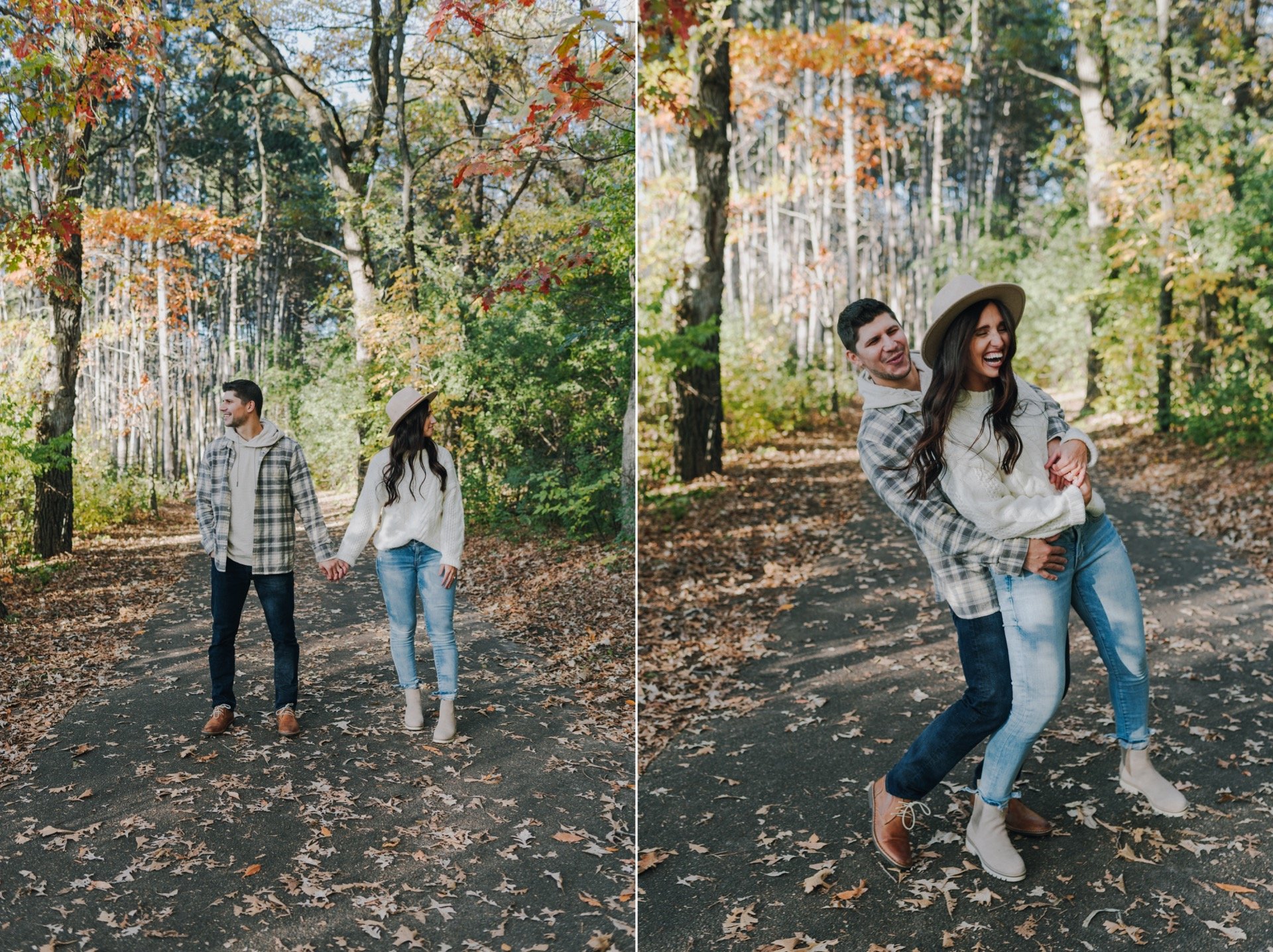 15_Nicole&Joe103_Nicole&Joe106_Tall Pines Fall Engagement Session | Nicole & Joe | Shoreview, Minnesota%0A.jpg