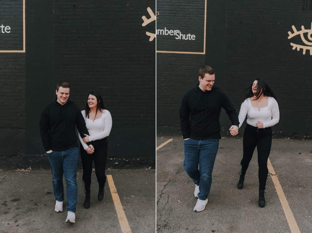 Hewing Hotel North Loop Engagement Session