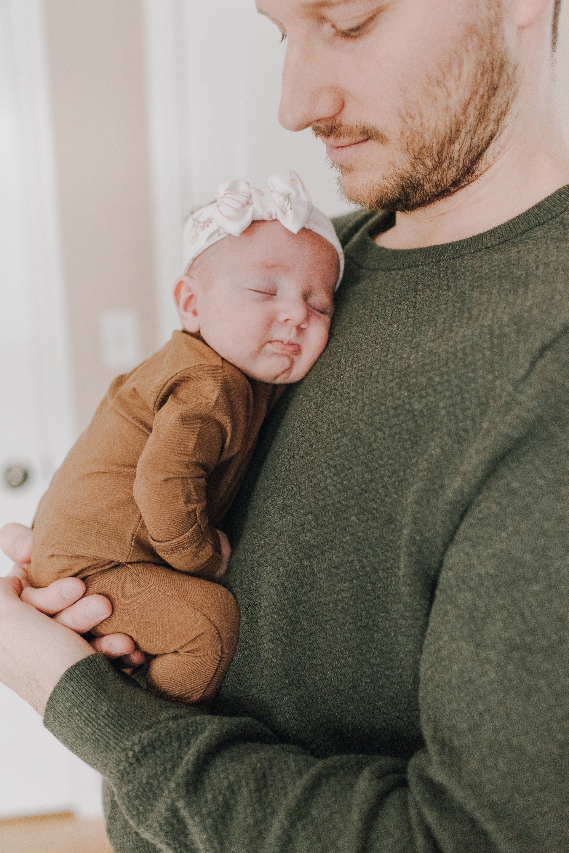 In Home Newborn Session with Baby Olive | St. Louis Park, MN