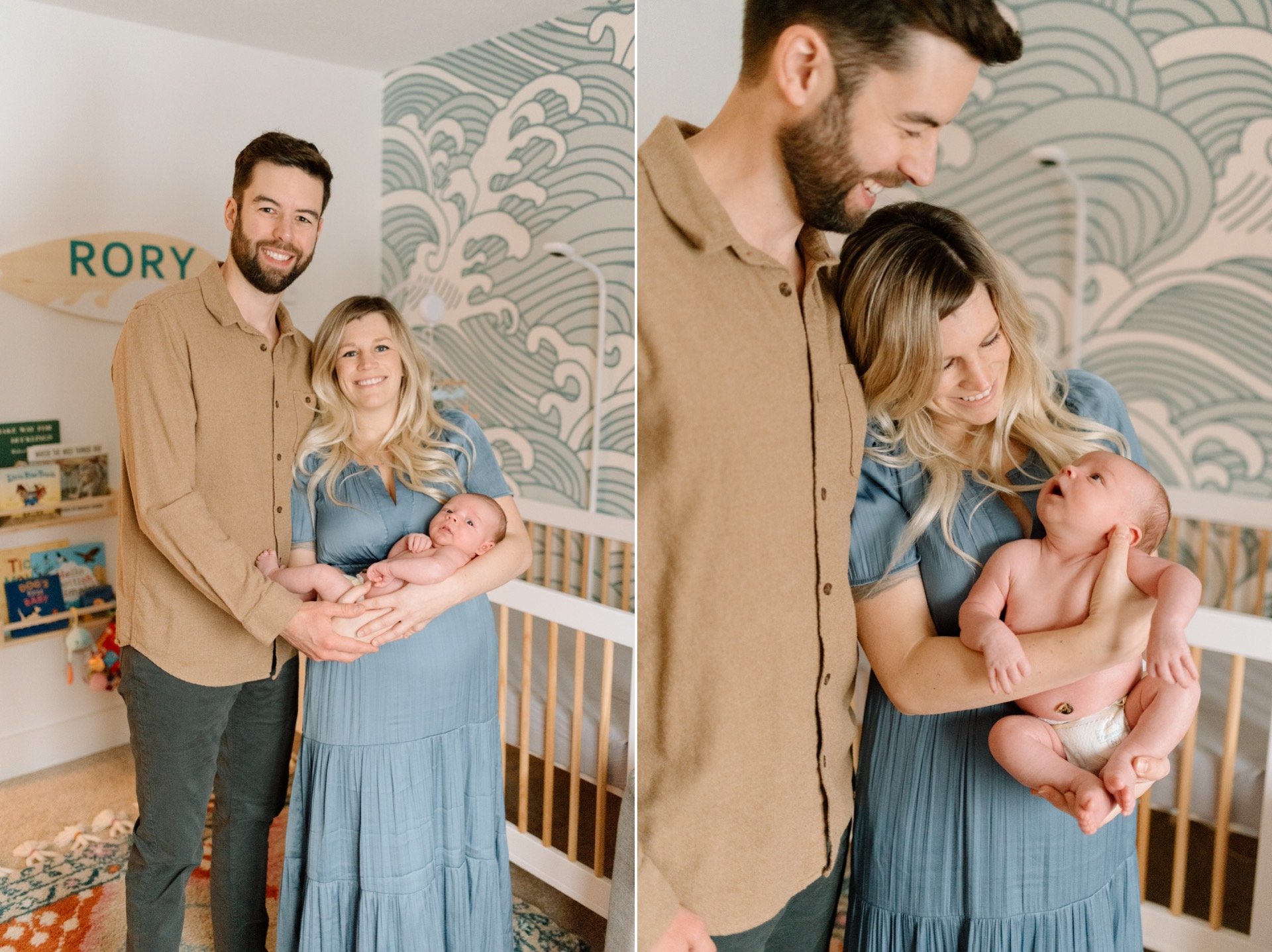 Winter In-home Newborn Session | Minnesota Baby Photographer | Loretto, MN