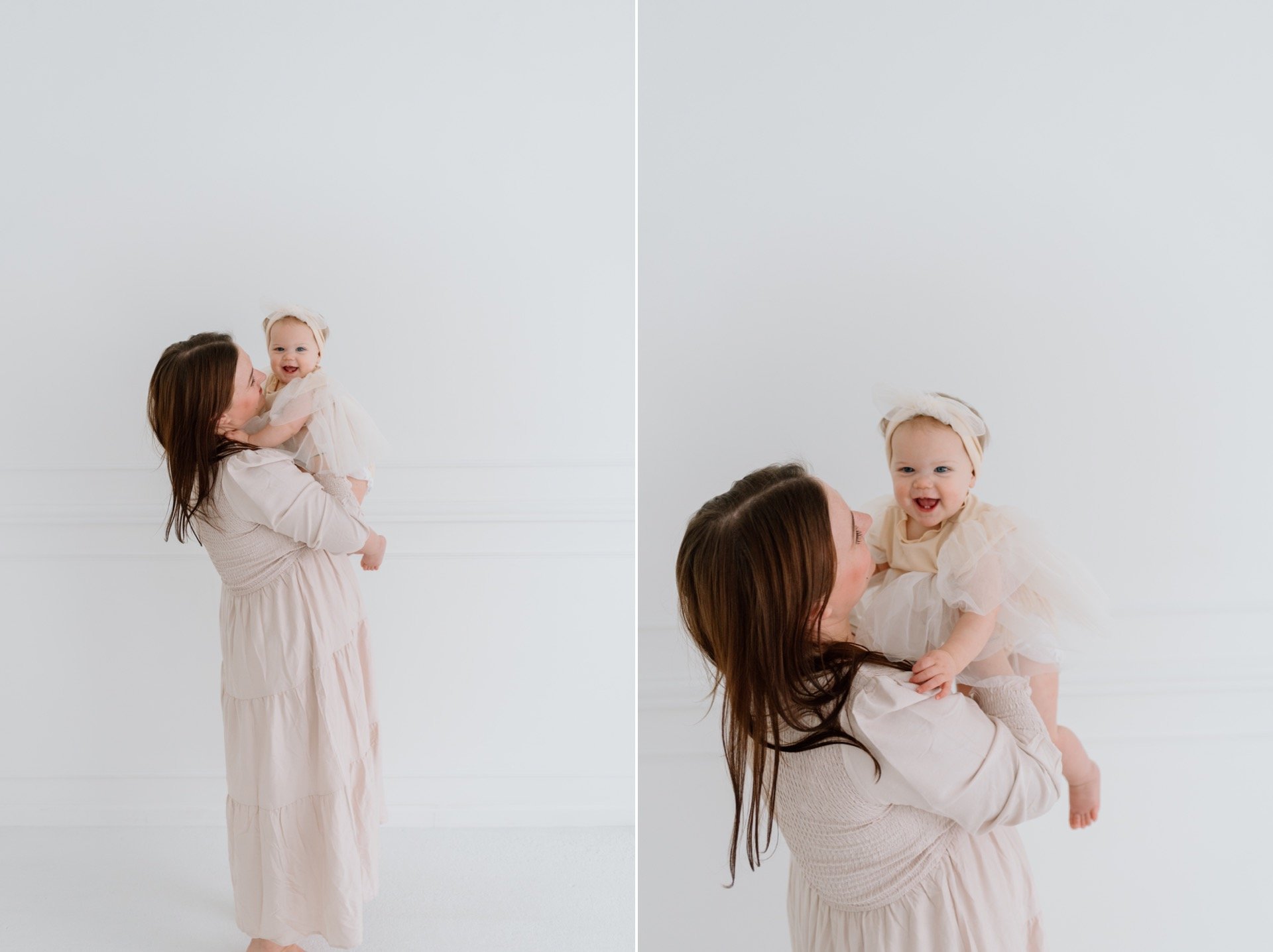 White Studio Family Session | Minneapolis, Minnesota Family Photographer