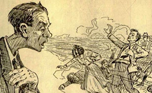 By the time the Spanish flu pandemic ended its reign of terror in the summer of 1919, more than 50 million people had died. None of the nations fighting in WW1 would admit that their ranks were stricken. Only Spain, not a participant in the war, reported its influenza cases. The flu was forever tied to Spain, though its origins are unknown.