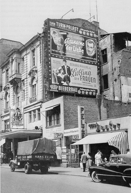 The Bieberbau Theater opened in 1924. It’s mind-boggling to juxtapose the innocence and magic of cinema with Hitler’s release from prison and his rise to power. Photo courtesy of CinemaTreasures,org, Ken Roe