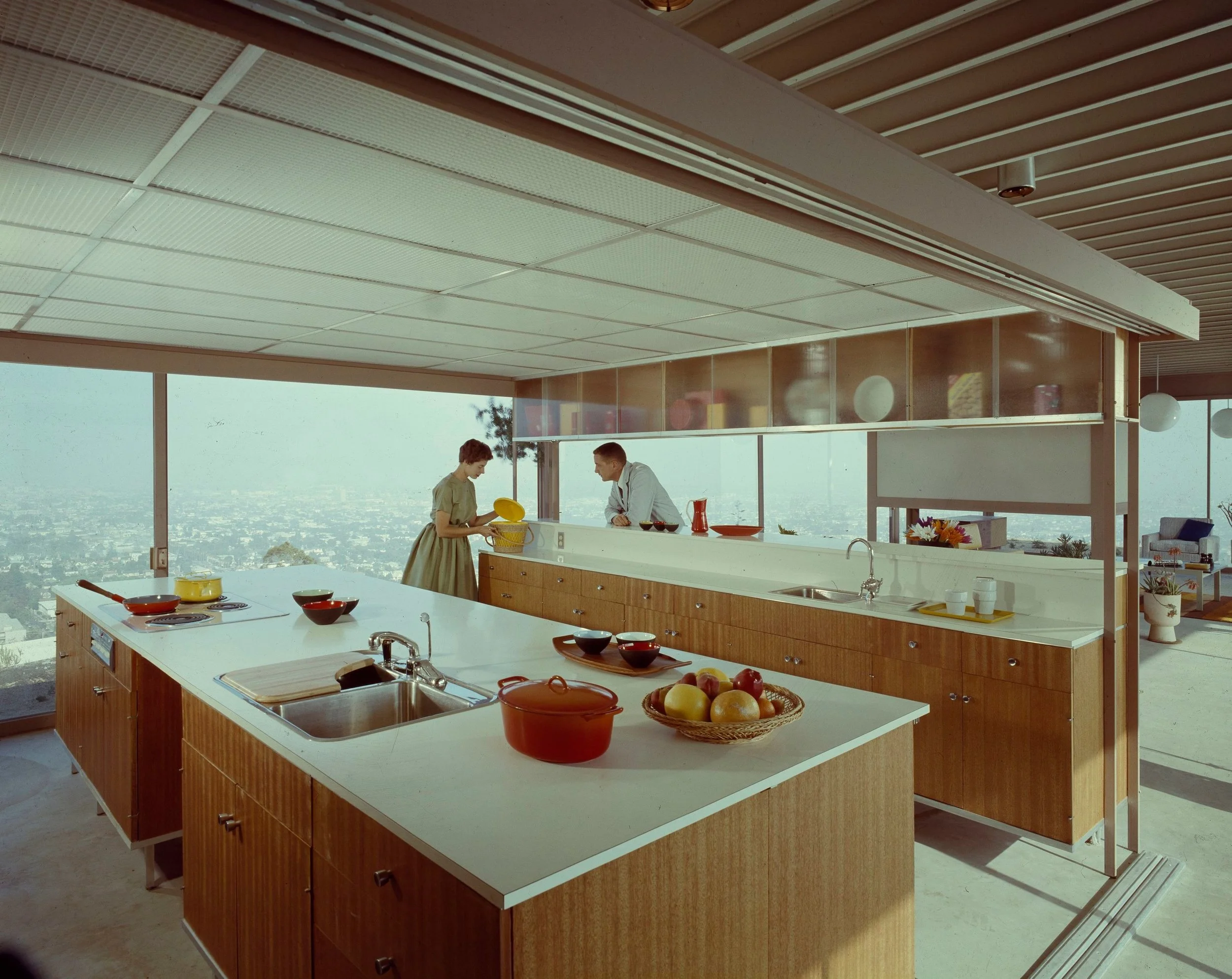 Stahl House (Case Study House #22), Pierre Koenig, Los Angeles, 1960. Photo: © J. Paul Getty Trust. Getty Research Institute, Los Angeles (2004.R.10)