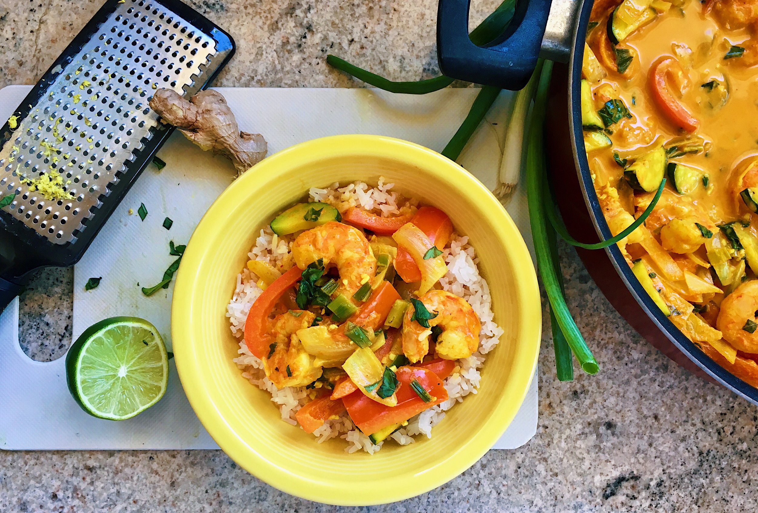 Thai Coconut Basil Curry 