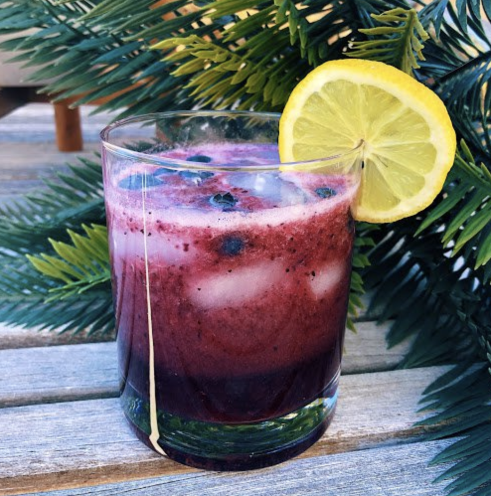 Lemon Blueberry Margarita