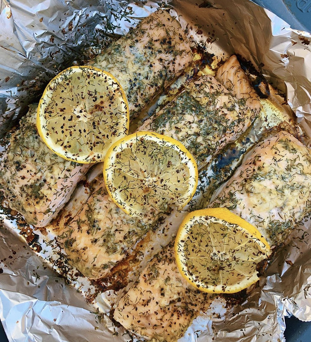 On Repeat: Lemon Dijon Salmon 