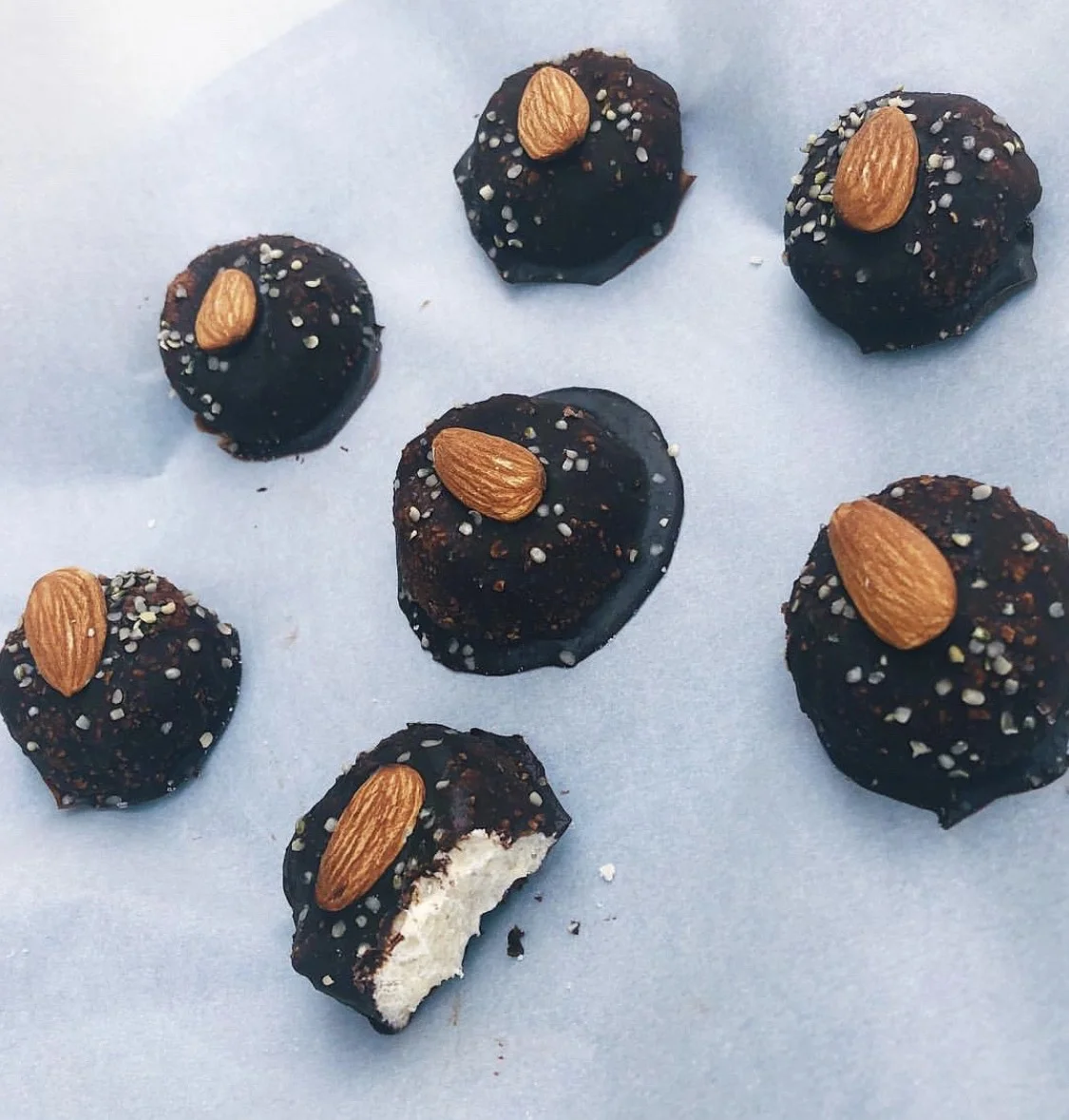 Healthy Childhood Fav: Almond Joys