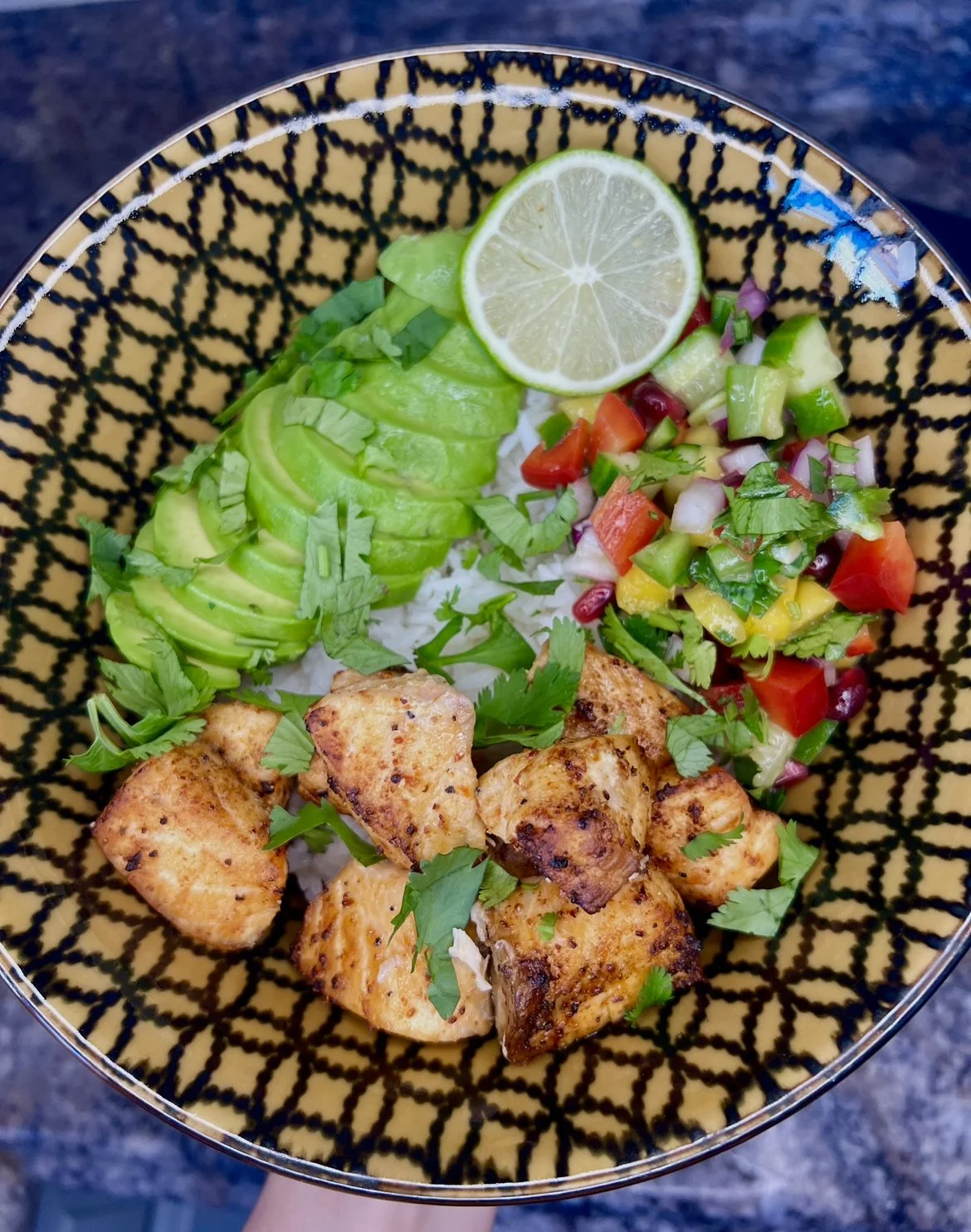 Chile Lime Salmon Bowls