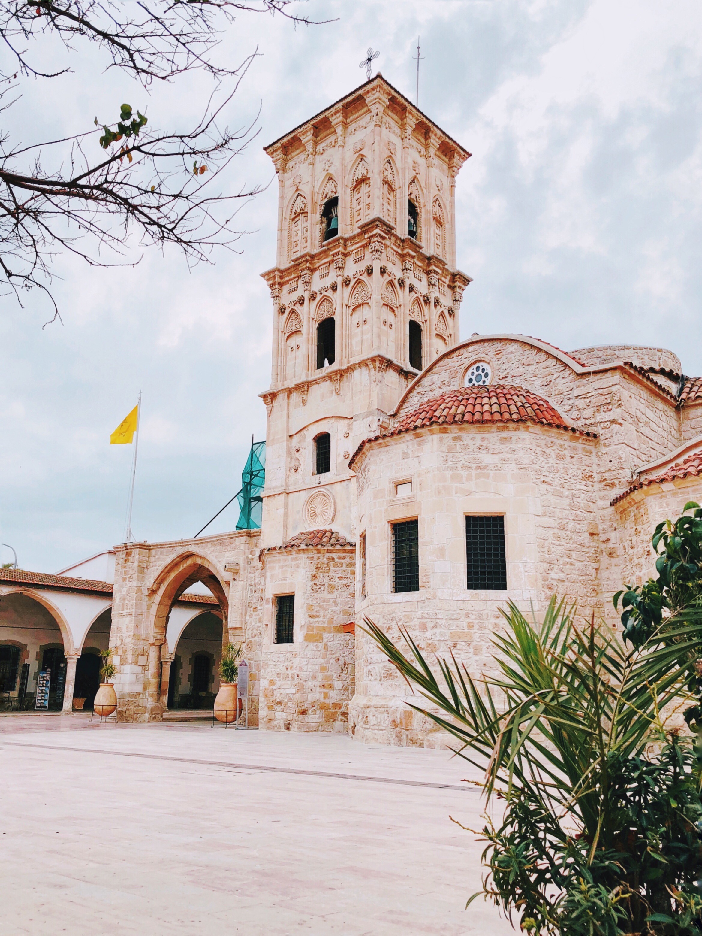 Larnaka's byzantine church.