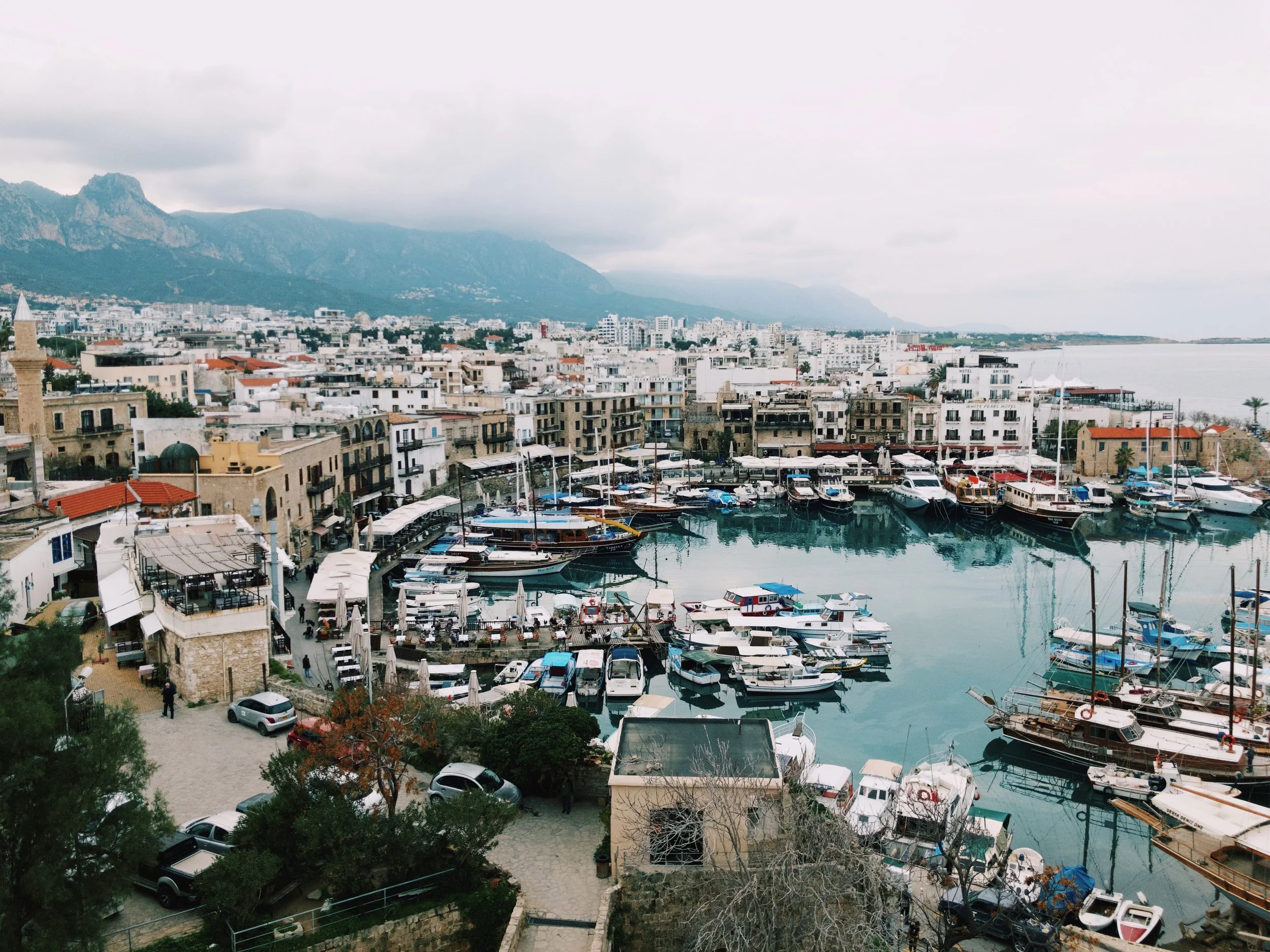 Kyrenia and its beautiful harbour.