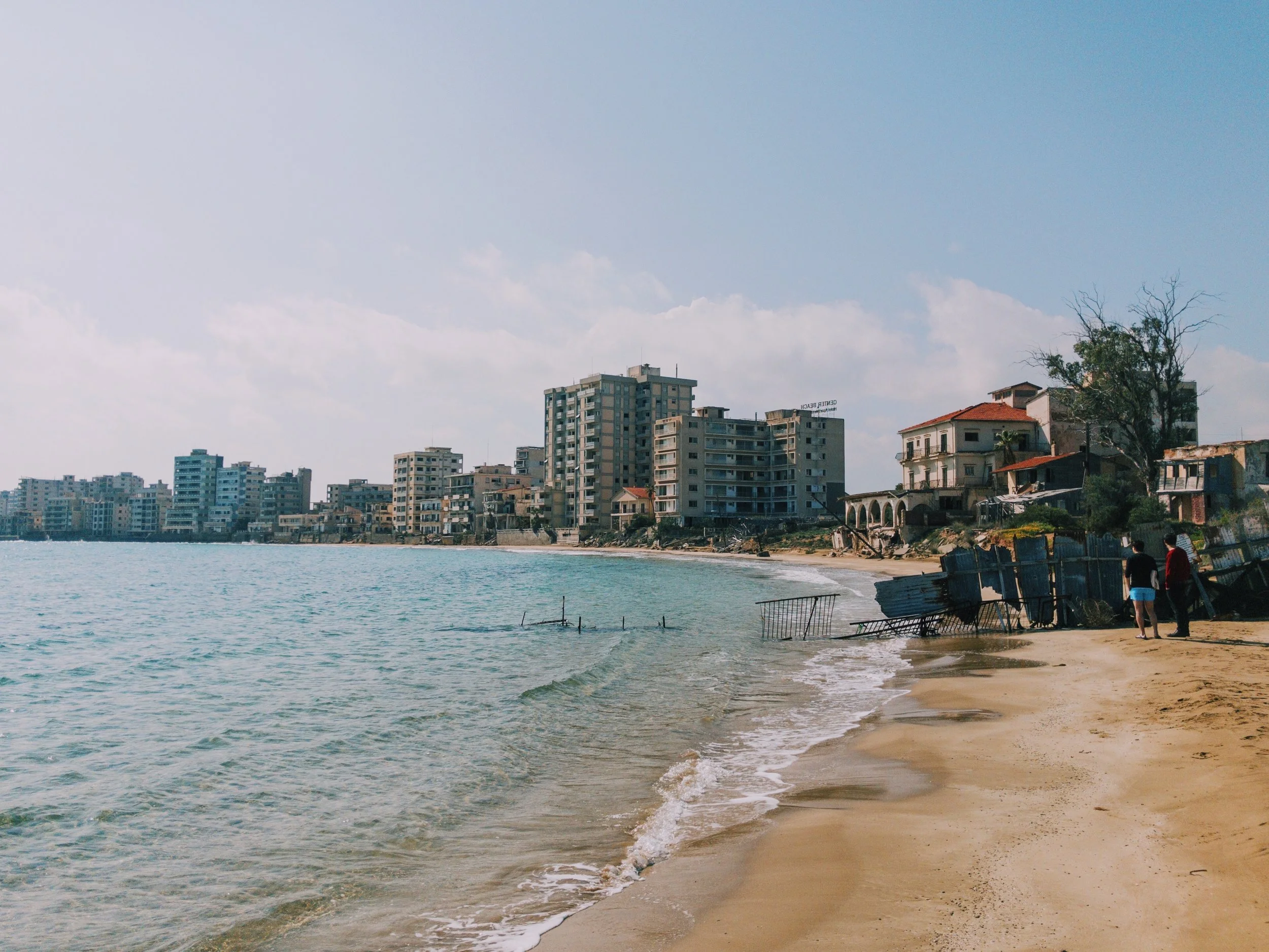 The closest you can get from the city of Varosha...