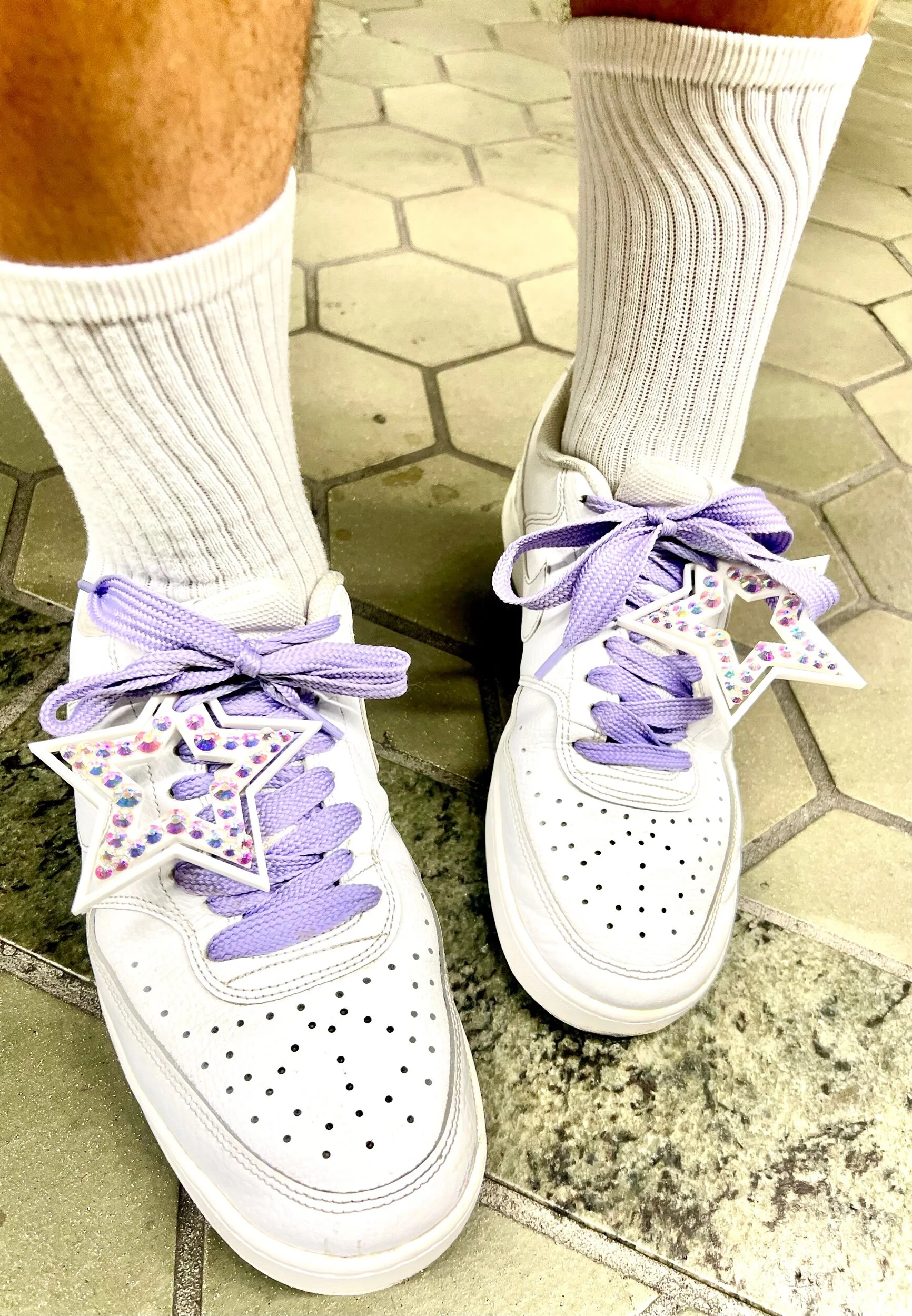 Star Laced Shoe Charm