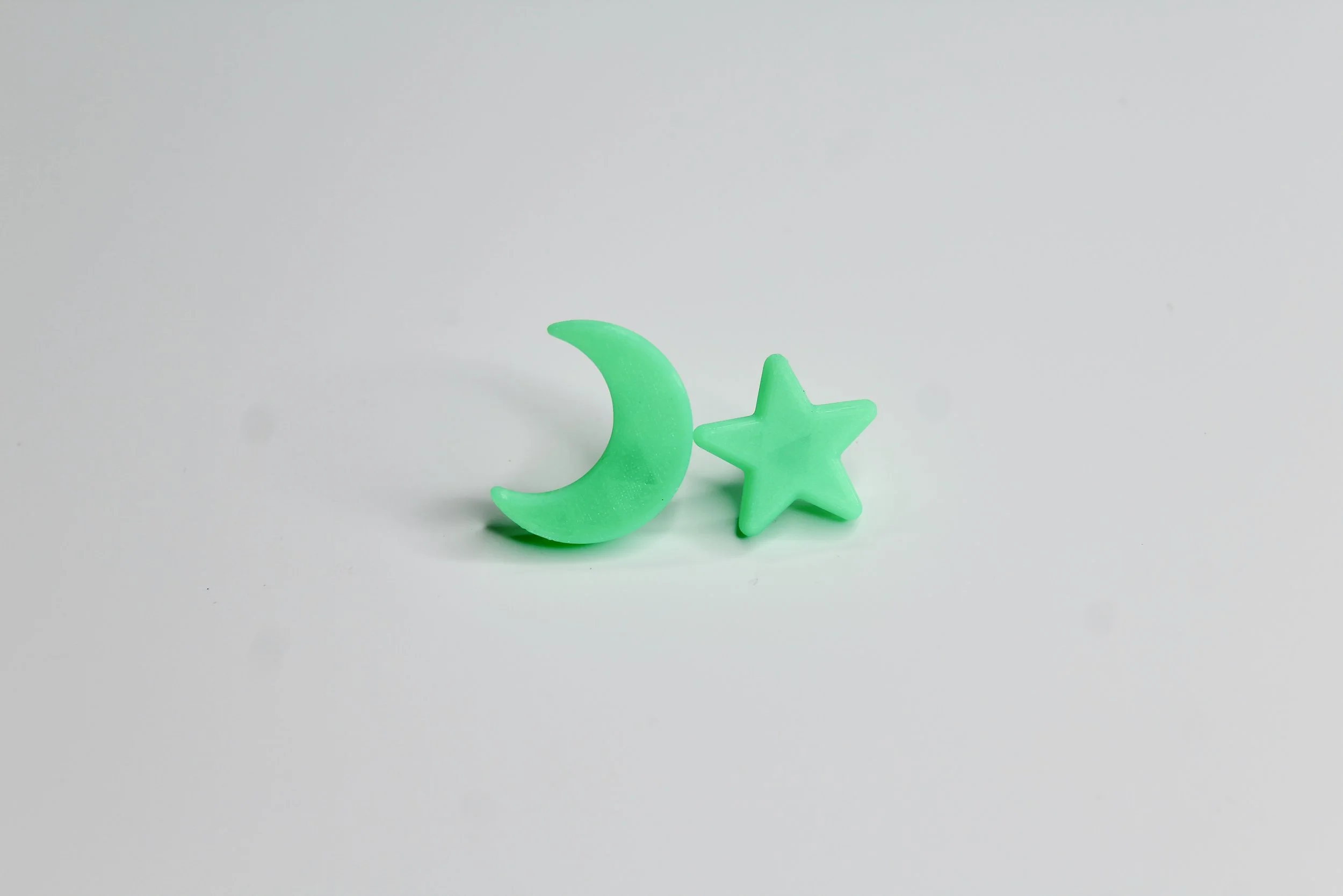 Jumbo Moon and Star Stud