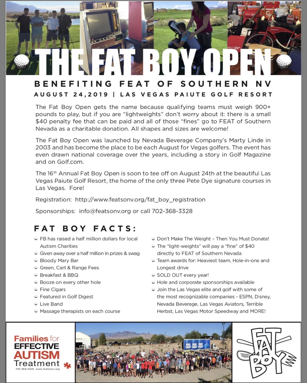 Fat Boy Open Golf Tournament