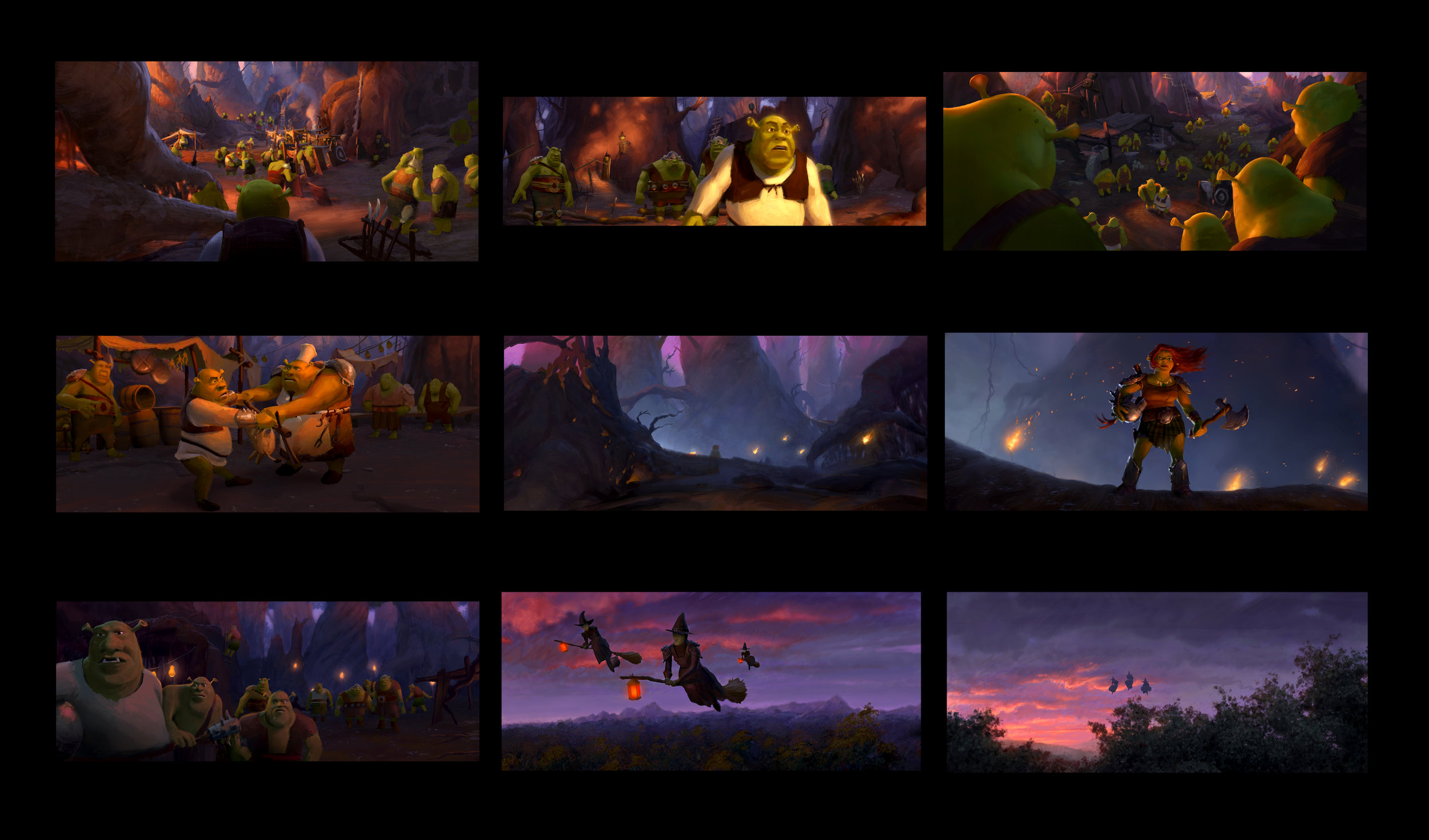 Shrek 4: Lighting Script