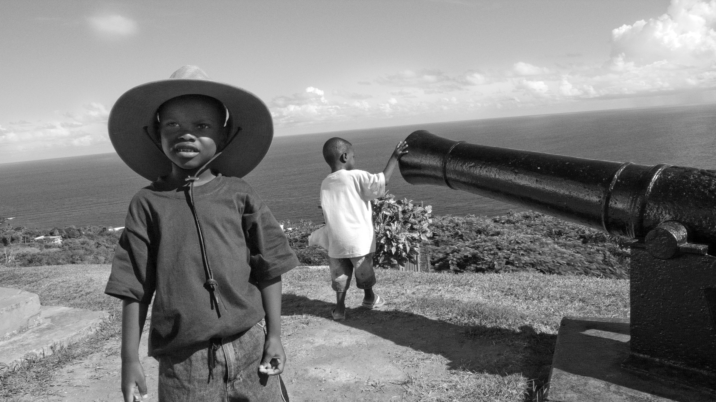 Boys with Cannon