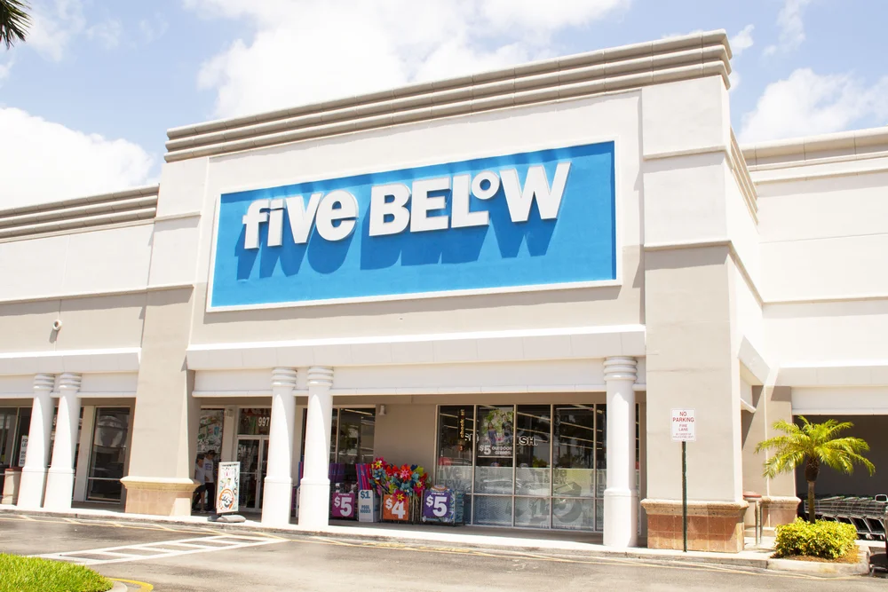 Five Below storefront in Fort Lauderdale