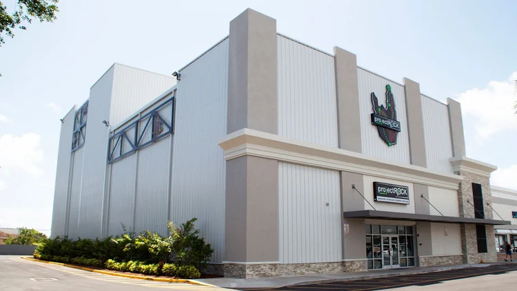 Project Rock commercial building exterior