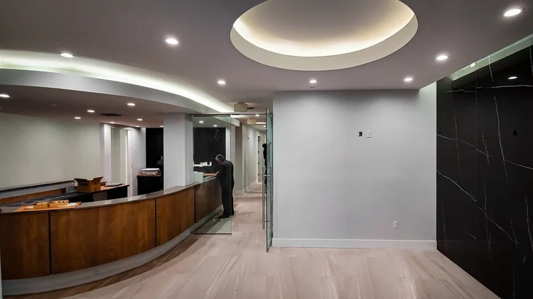 Dental office reception in Miami