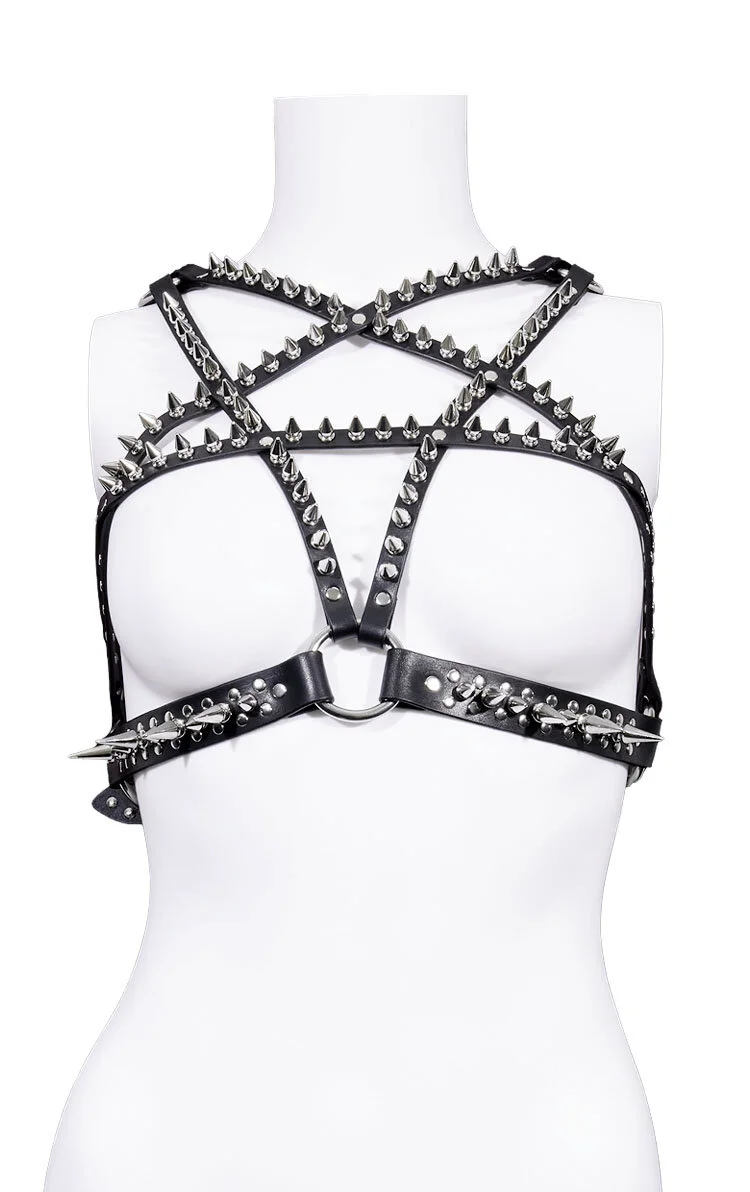 Spiked Pentagram Harness