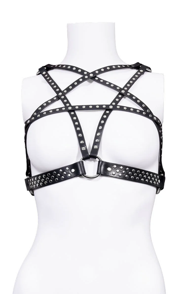 Studded Pentagram Harness