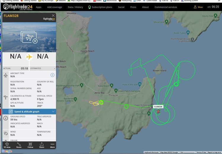  Flight radar tracking. 