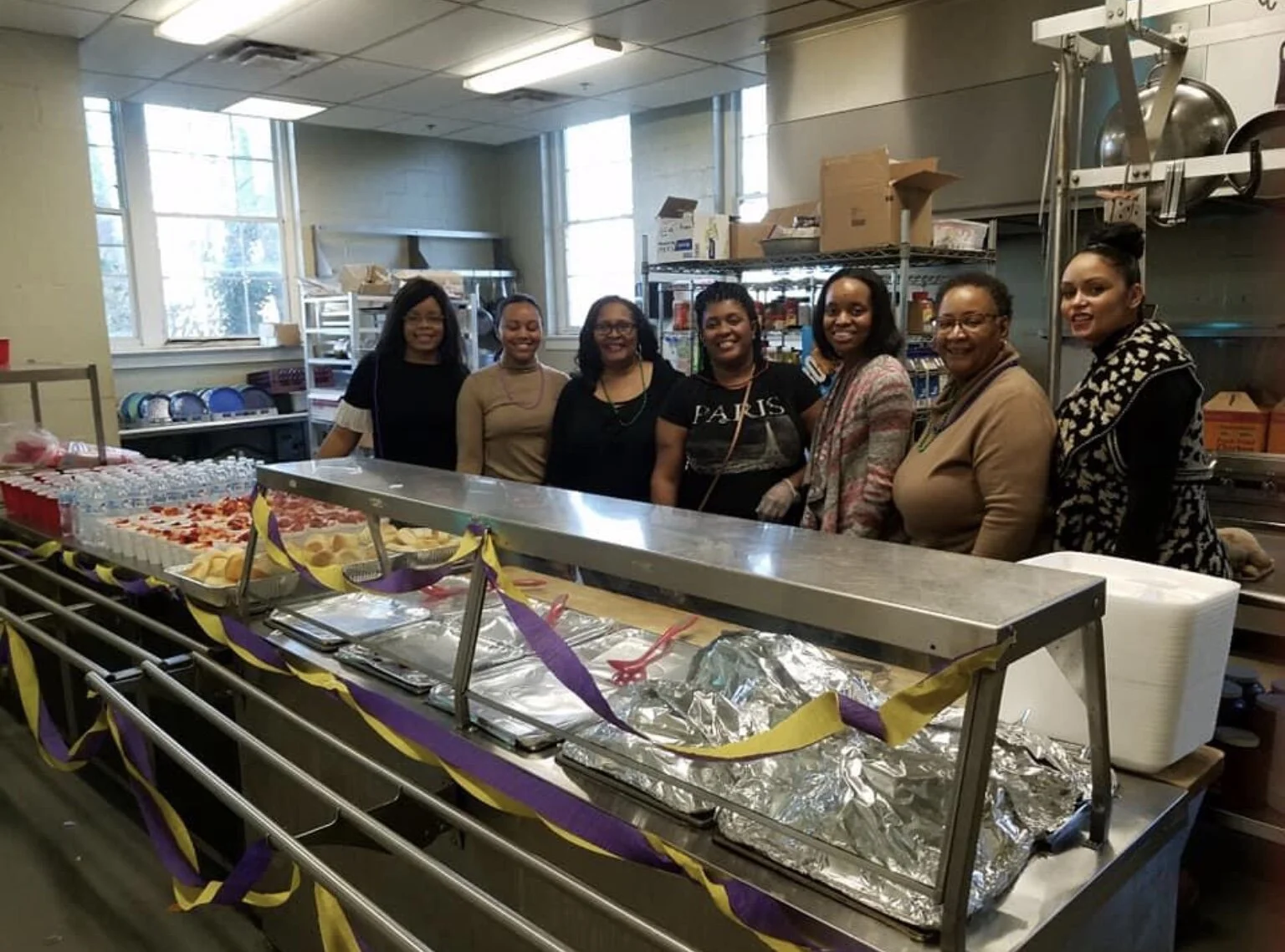 AAIP serving meals at Covenant House Atlanta