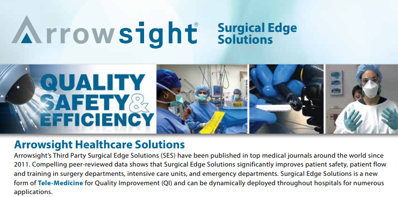 Arrowsight Healthcare Solutions - Quality, Safety, & Efficiency