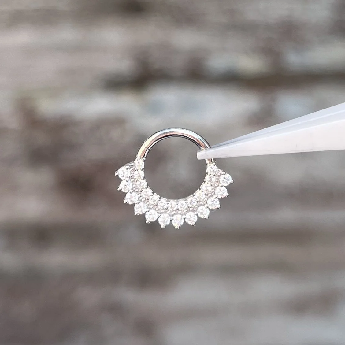 Lucid, White Gold + CZ