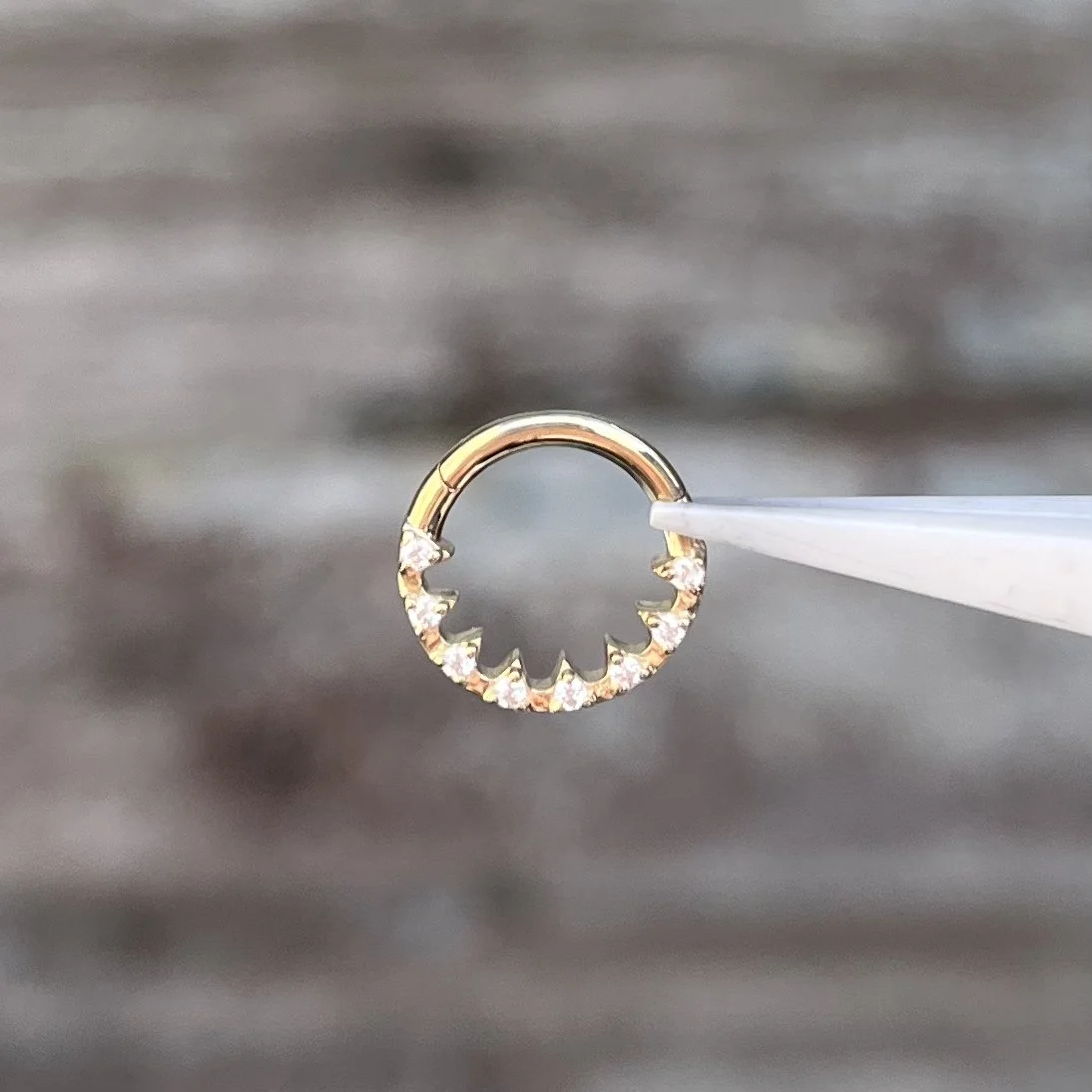 Savage, Yellow Gold + CZ