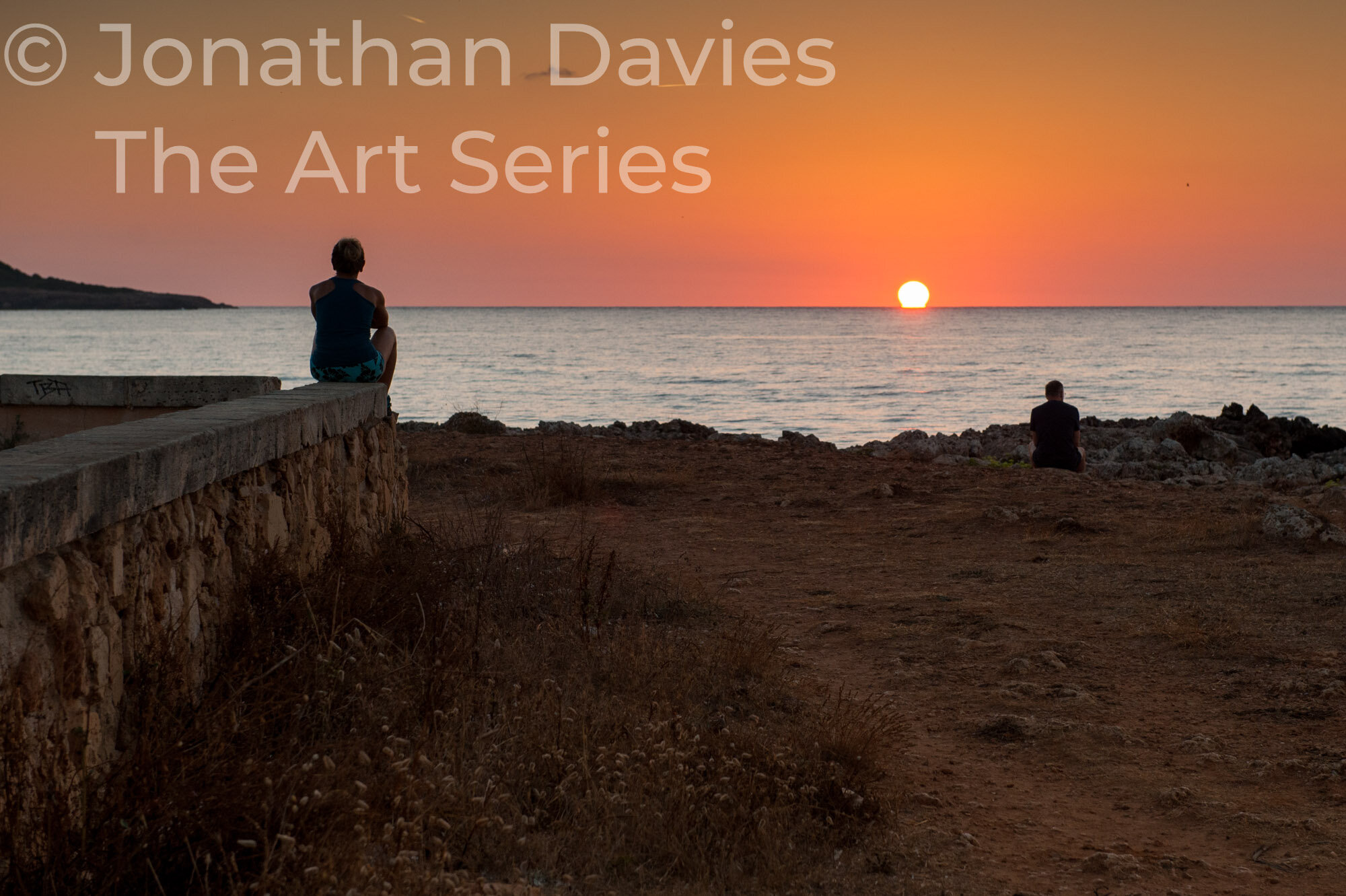 Watching the sun rise