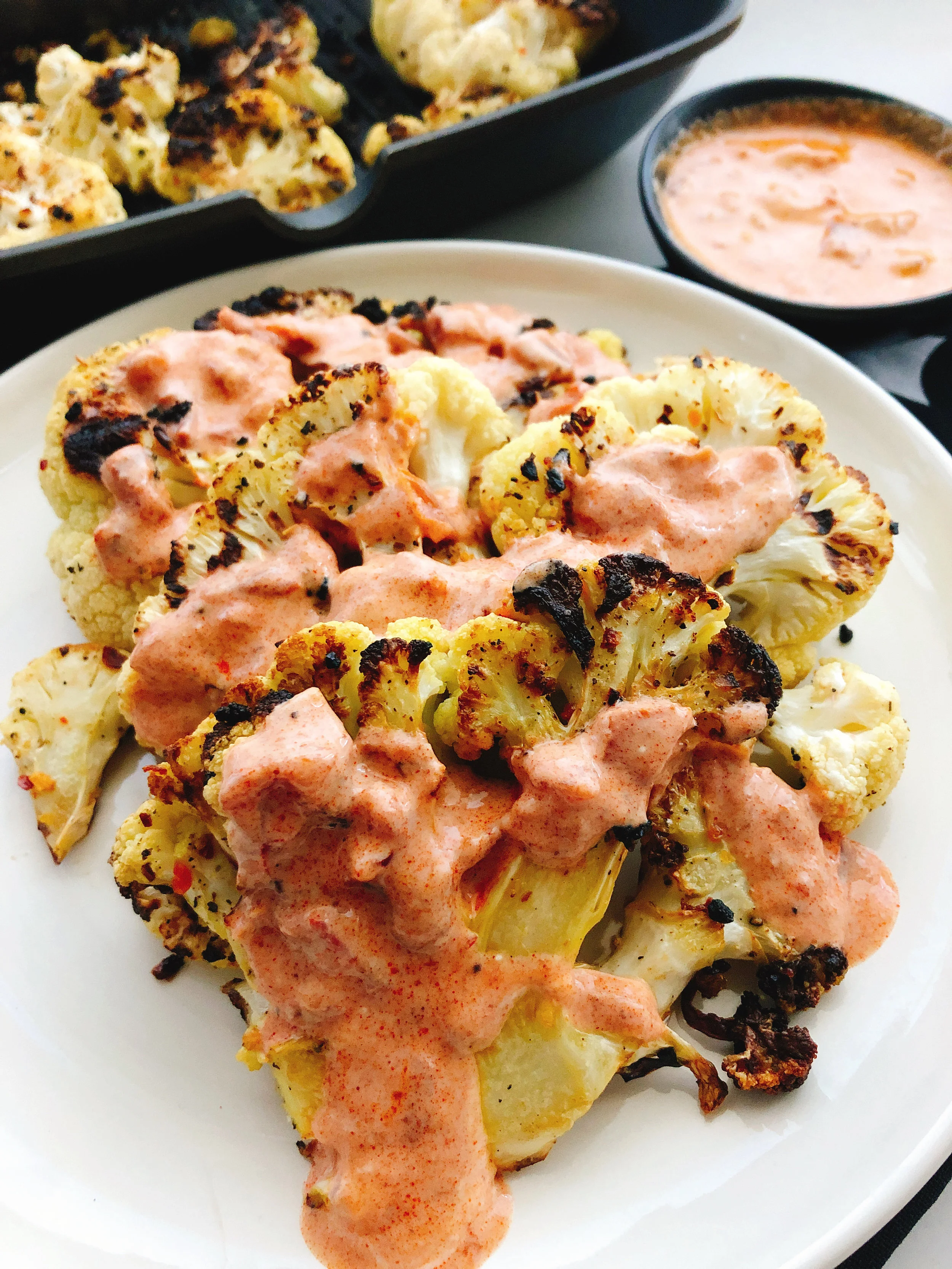 Spicy Harissa Dressing + Dip
