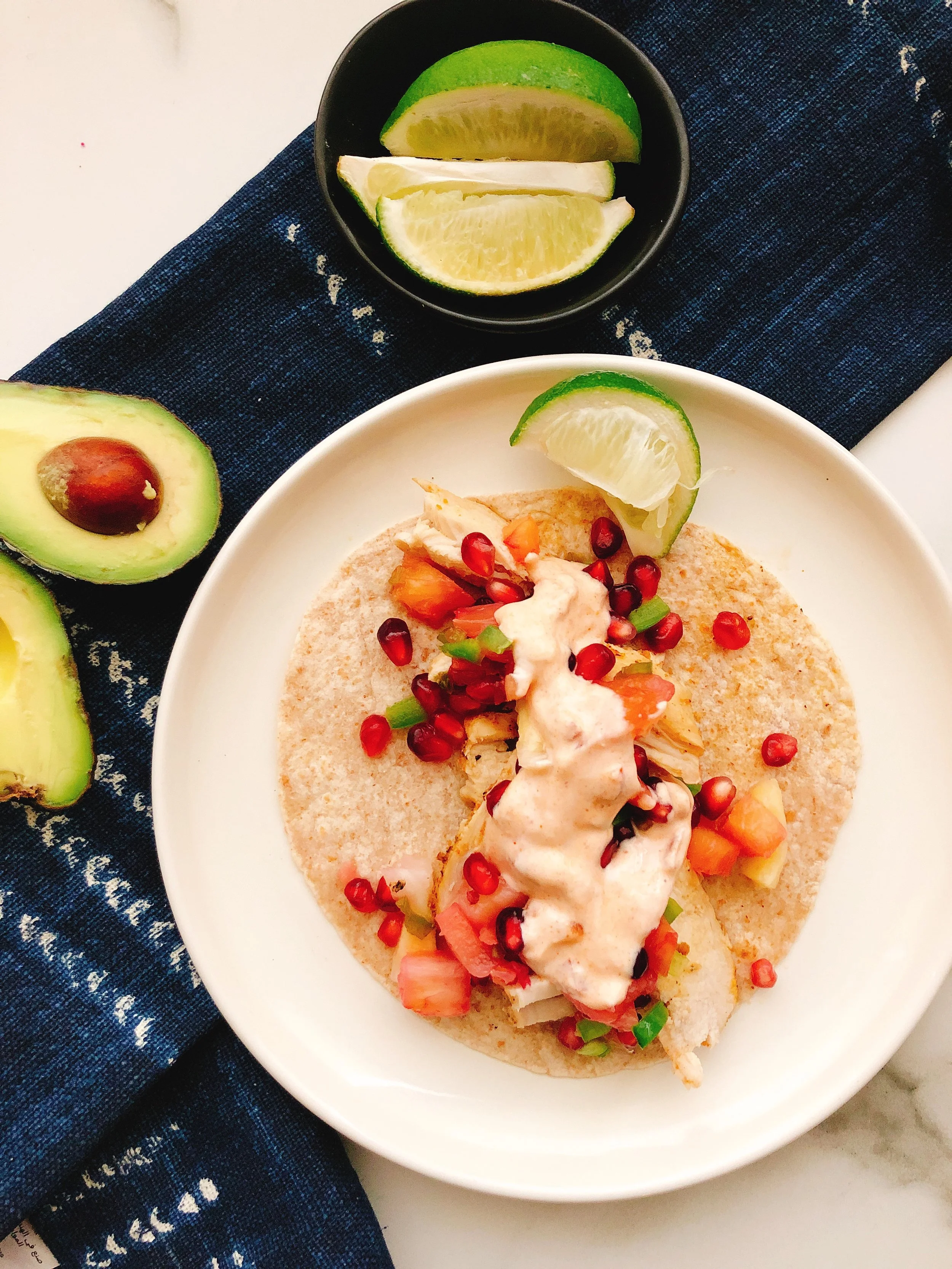 Spicy Pomegranate &amp; Pineapple Salsa