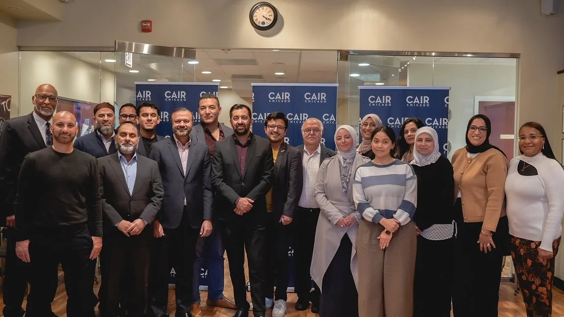 Last Friday CAIR-Chicago hosted Humza Yousaf, former First Minister of Scotland alongside the Muslim Public Affairs Council. Joined by Chicagoland Muslim leaders and organizations, we discussed a collaborative, unified approach to politics, Islamopho