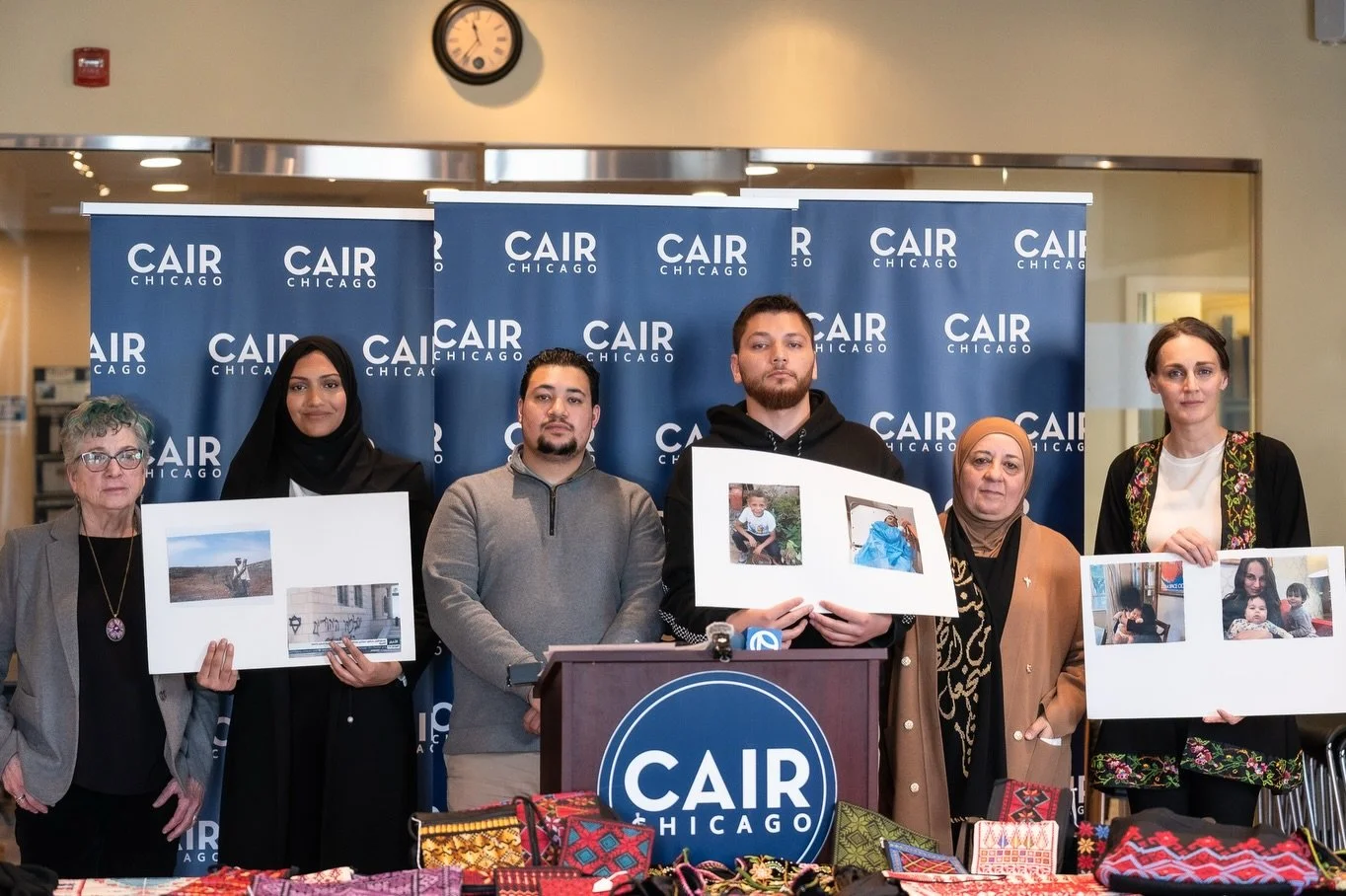 CAIR-Chicago hosted a press conference last week with Palestinian families and Jewish allies to expose escalating Israeli demolitions, settler violence, forced segregation, and collective punishment targeting Palestinian villages in the occupied West