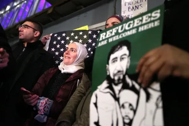Chicago Tribune: Today in Chicago History: Relatives, protesters and lawyers gather at O’Hare over Trump’s immigration order