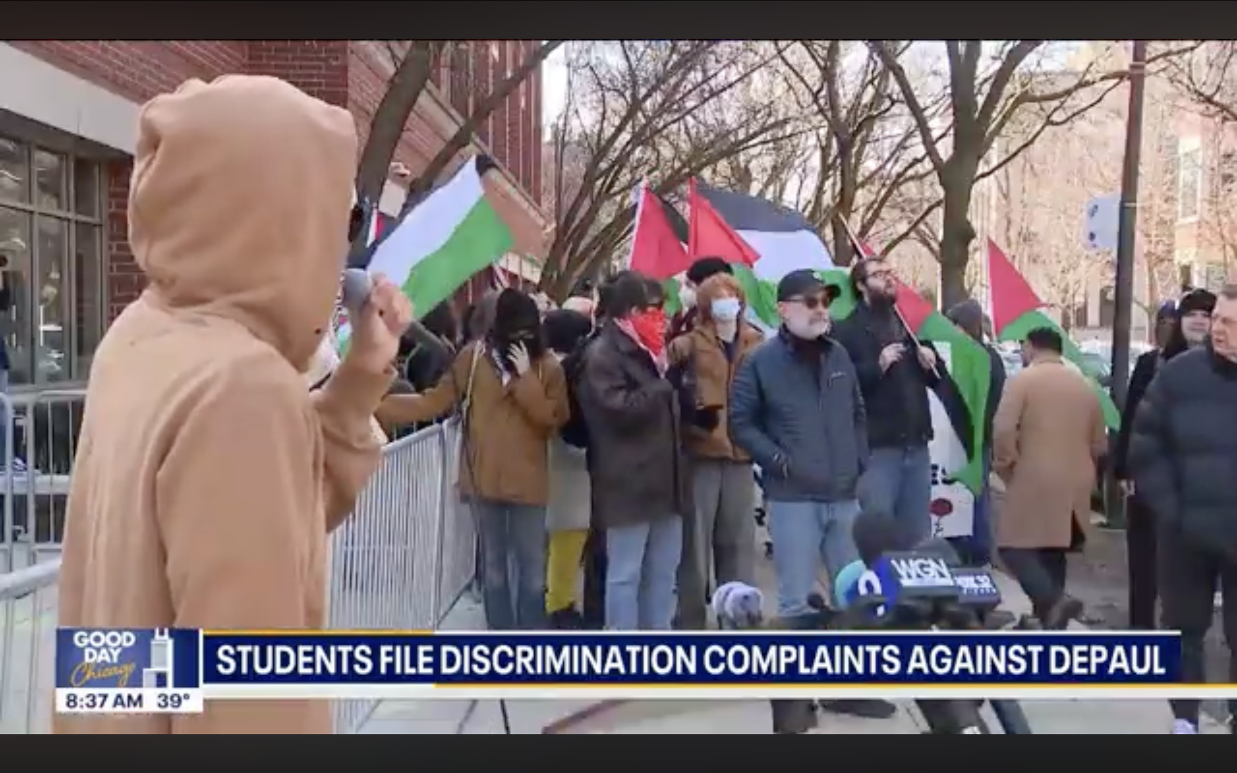 FOX 32: Students file discrimination complaints against DePaul
