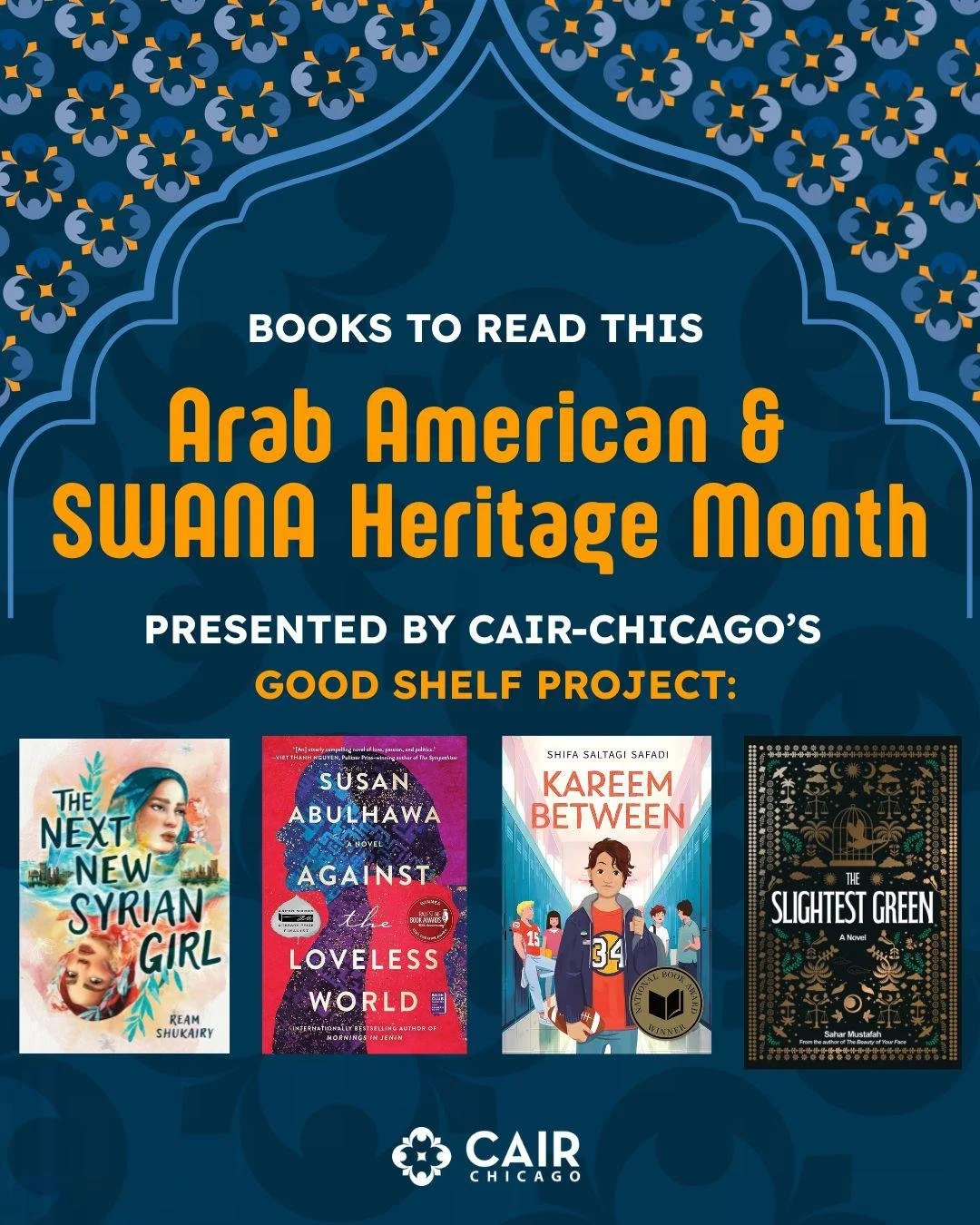 📚 Happy National Library Week!

This April, we&rsquo;re also celebrating SWANA (Southwest Asian &amp; North African) + Arab American Heritage Month by amplifying our communities' voices through stories. Check out some of our fav books curated on goo