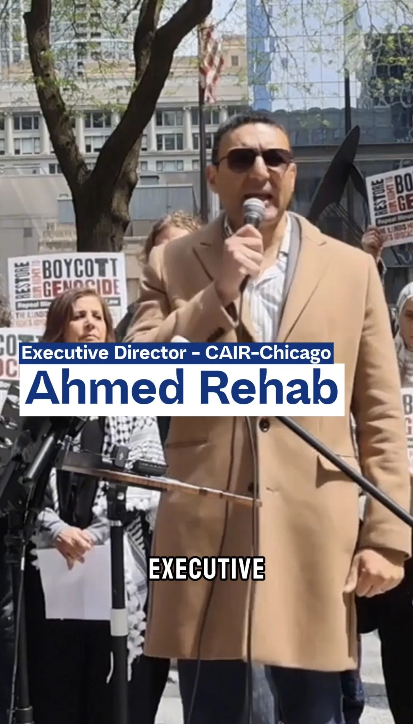 CAIR-Chicago Executive Director Speaks at Post-Hearing Press Conference in Support of HB2723