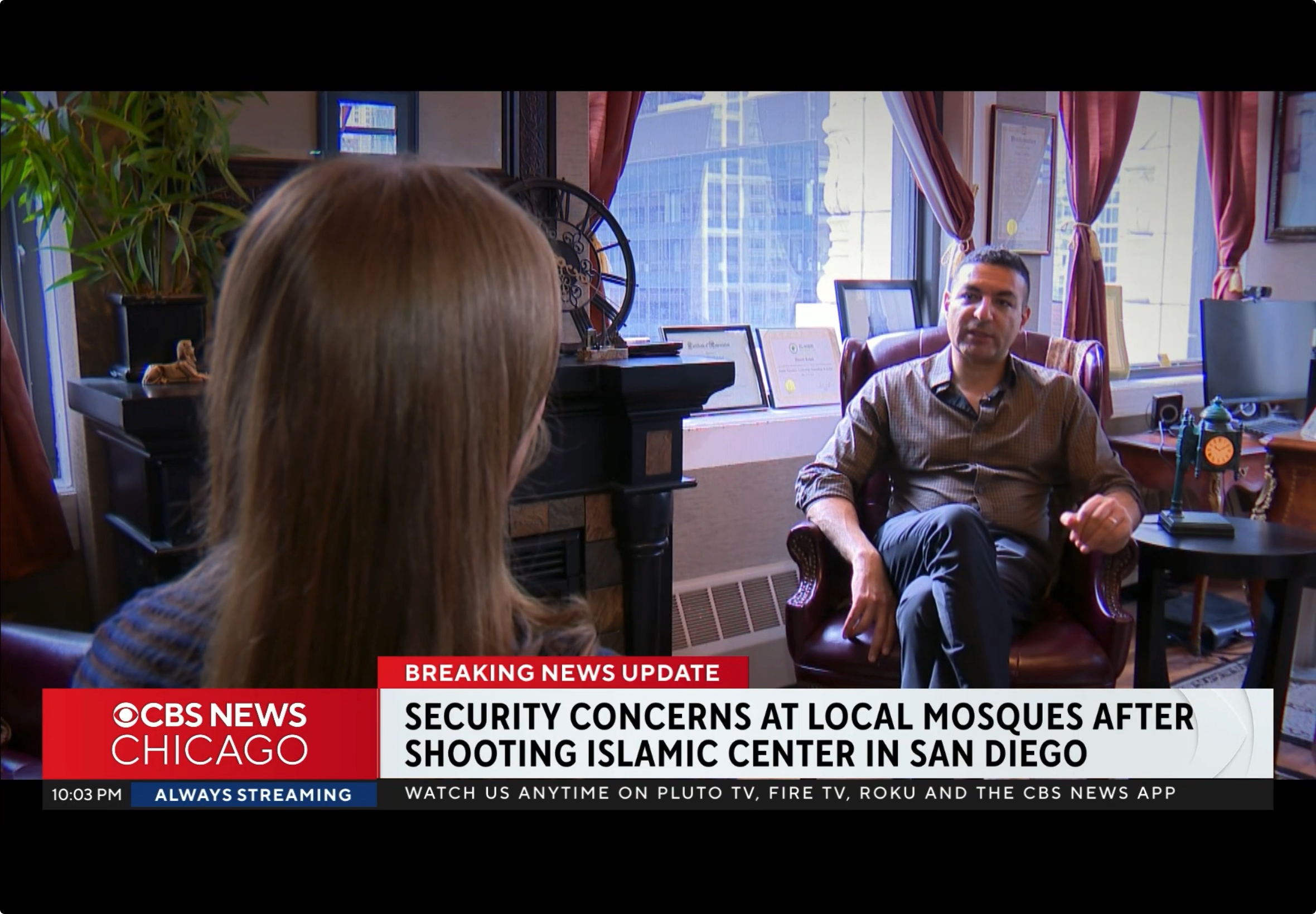 CBS: Security concerns grow at Chicago-area mosques after shooting at Islamic Center of San Diego