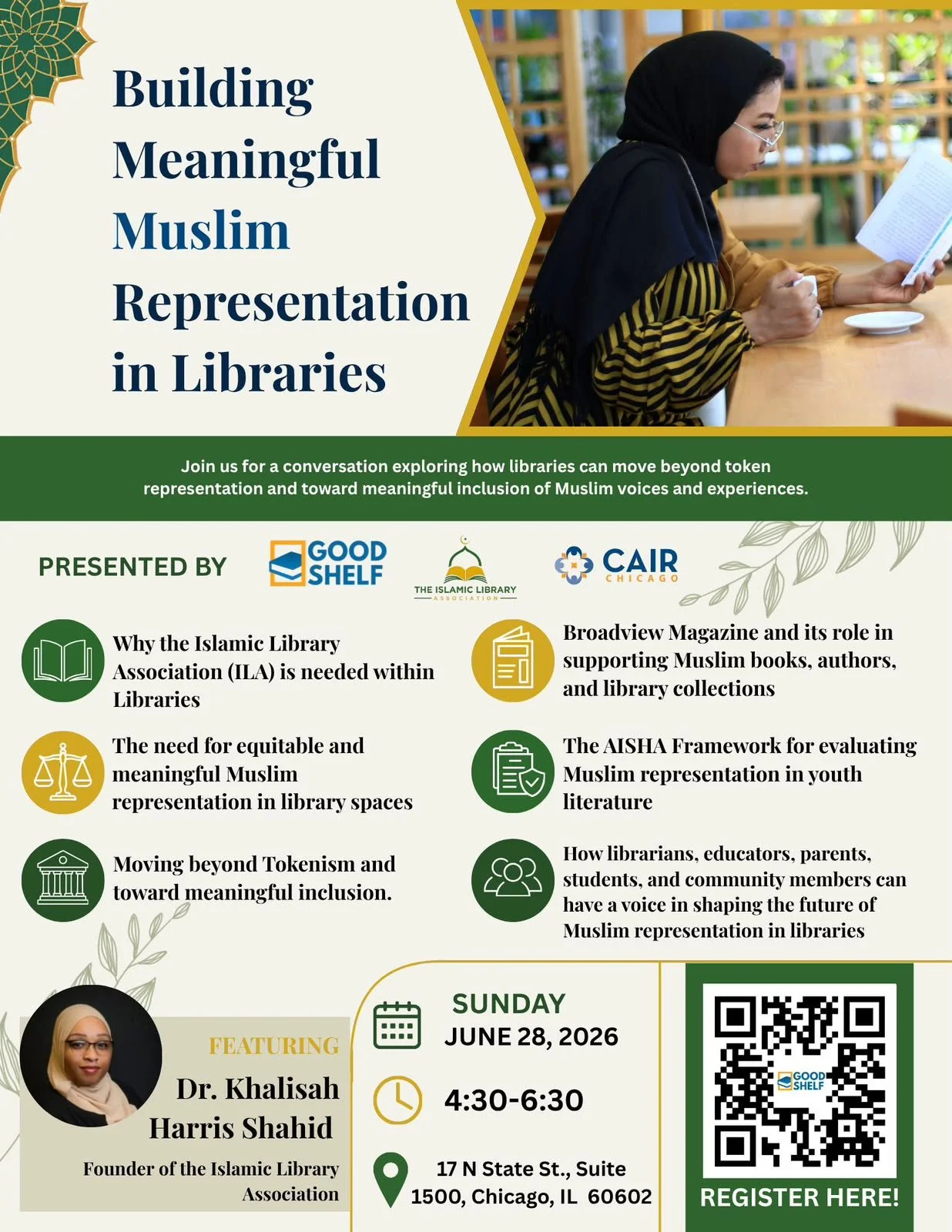 CAIR-Chicago Presents Building Meaningful Muslim Representation in Libraries