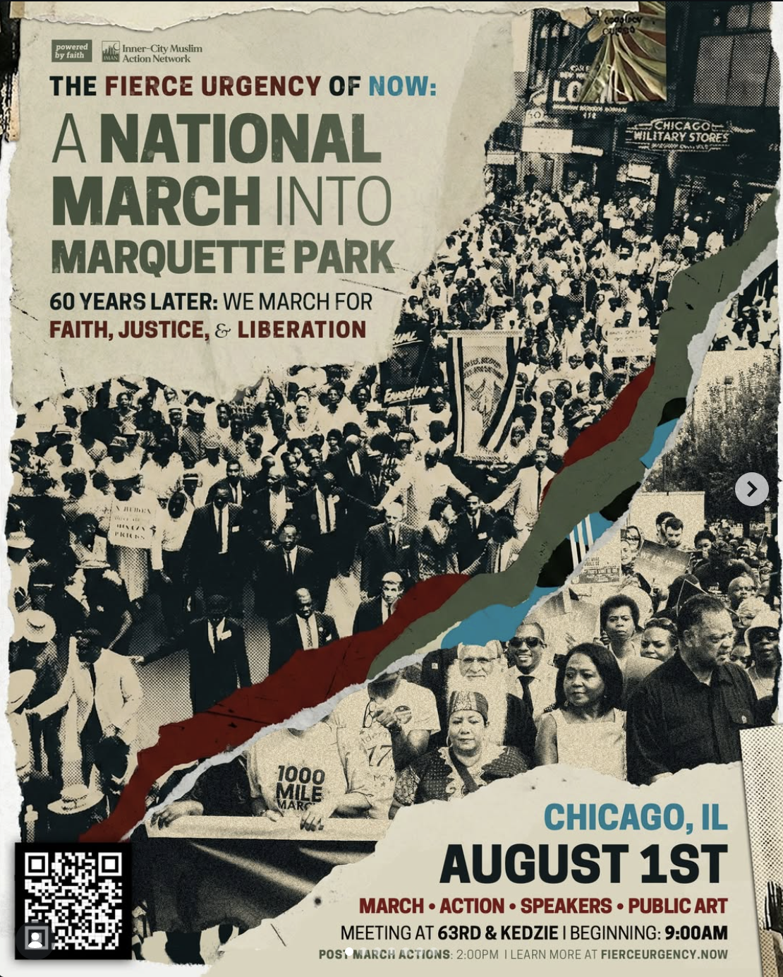 Join CAIR-Chicago, IMAN, &amp; Partners for a National March on Saturday, August 1st!