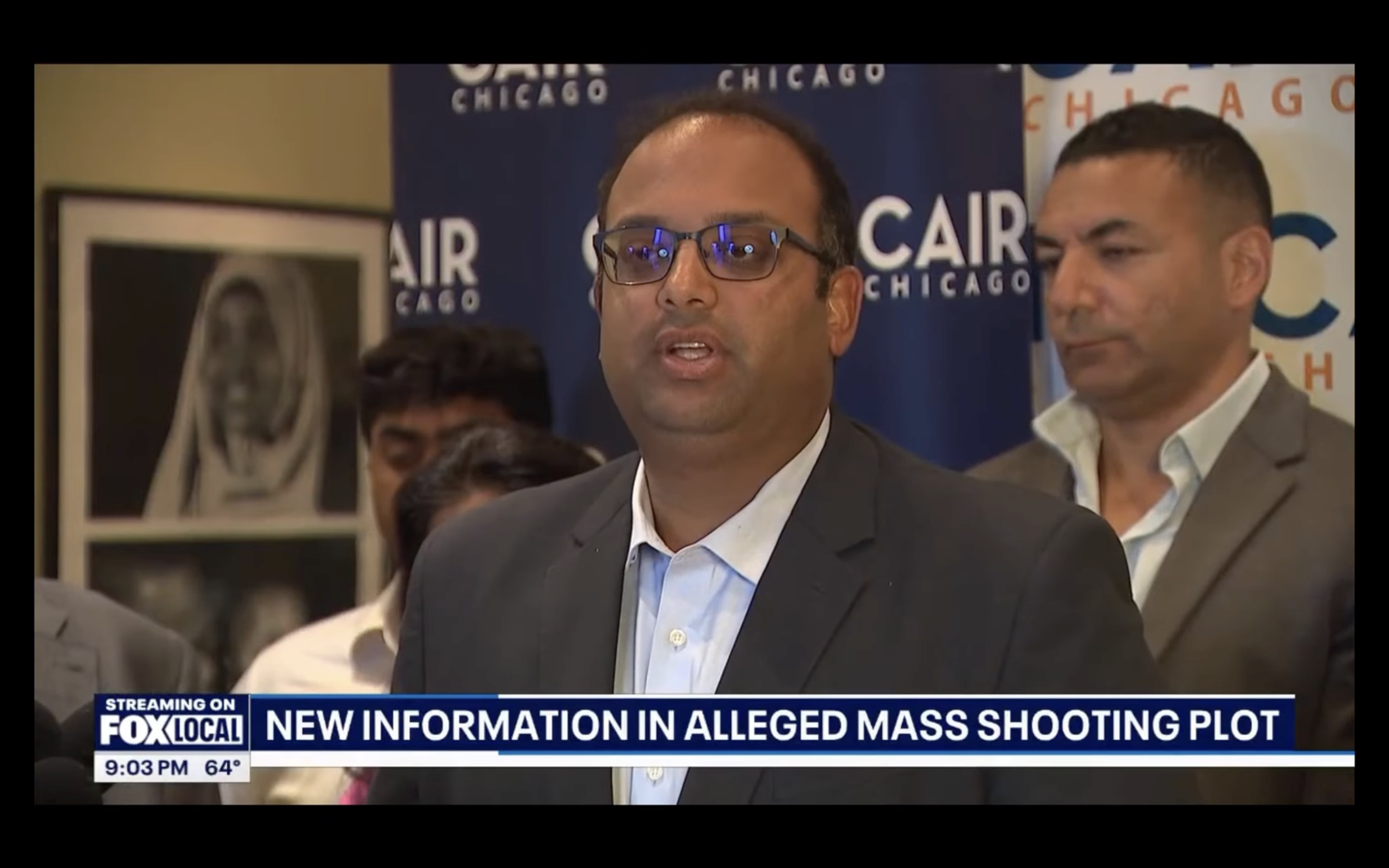 FOX 32: Police reveal new details in alleged Aurora Hindu temple shooting plot